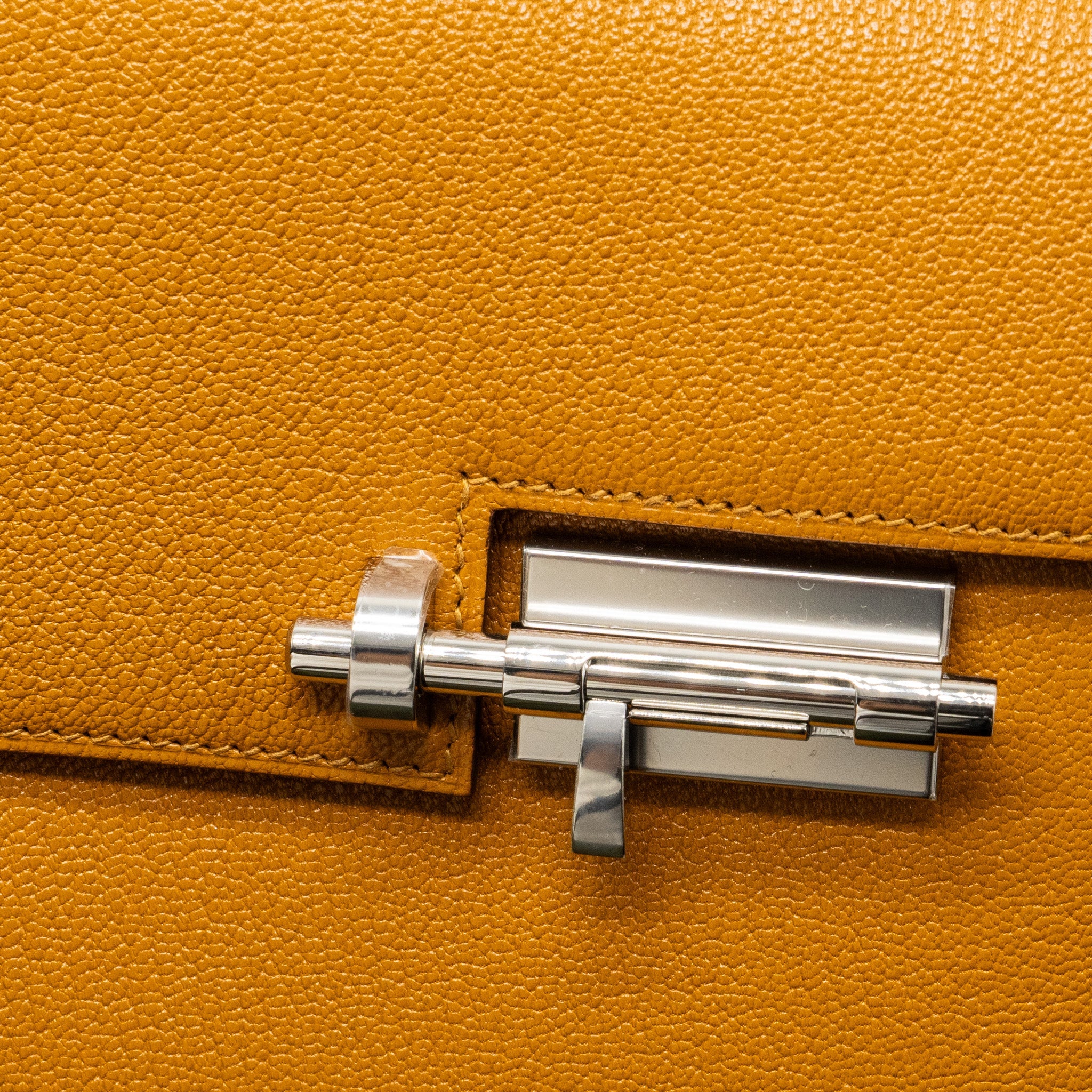 HERMES MINI STRAP VERROU BAG CHEVRE MYSORE CARAMEL/MULTICOLOUR SHW