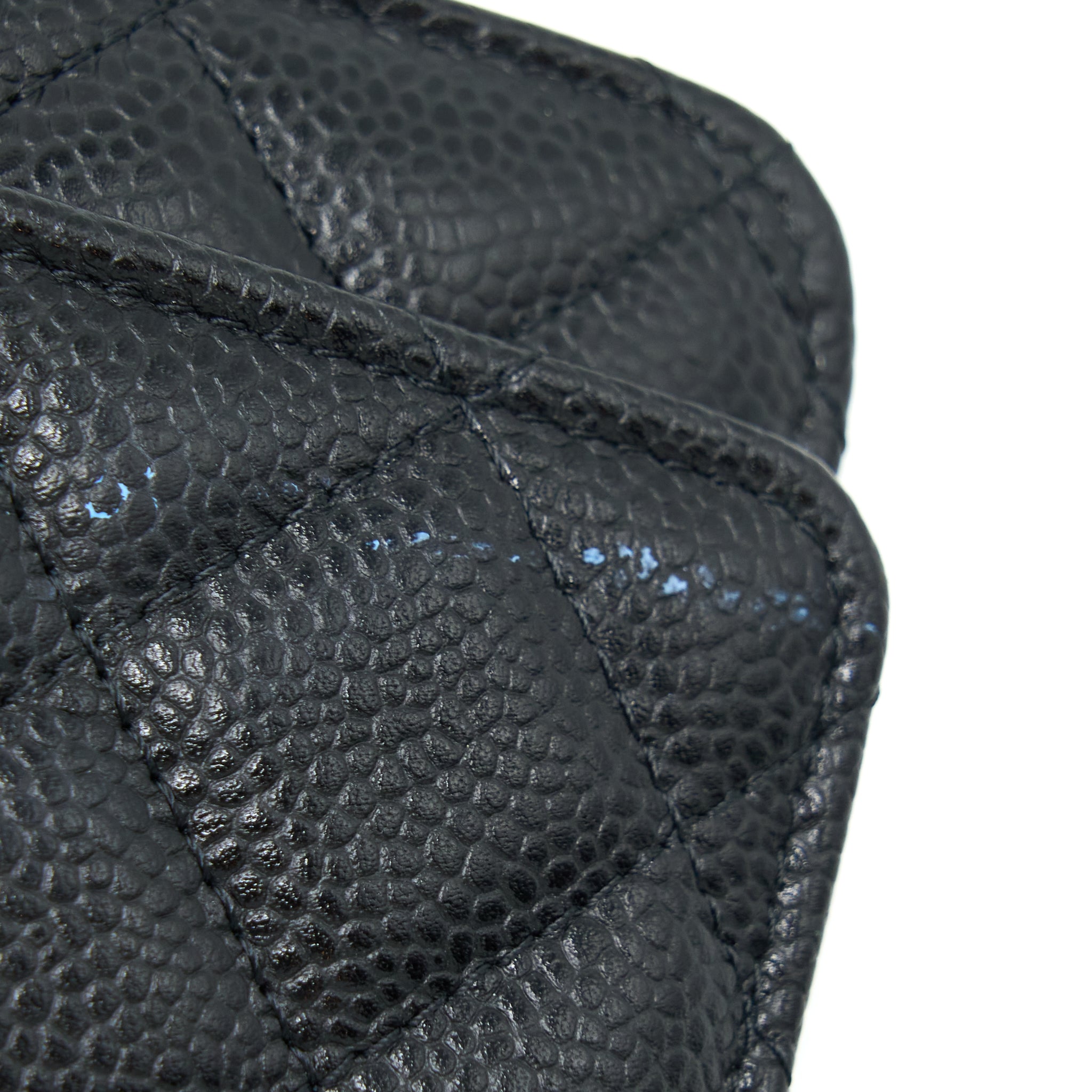 CHANEL CLASSIC WALLET ON CHAIN CAVIAR BLACK GHW