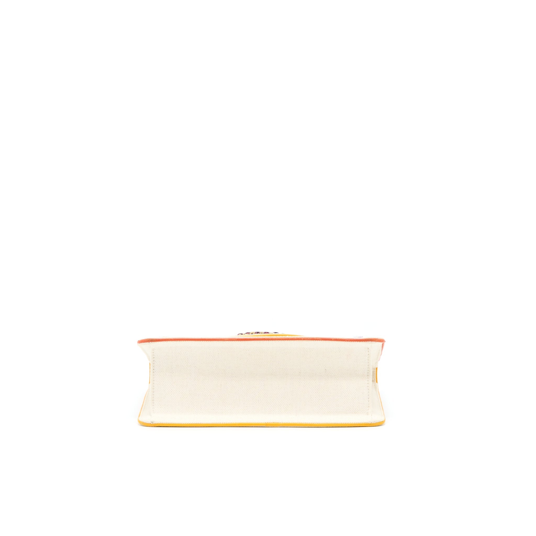 GUCCI CROSSBODY MULTICOLOUR PRINT FABRIC WHITE GHW
