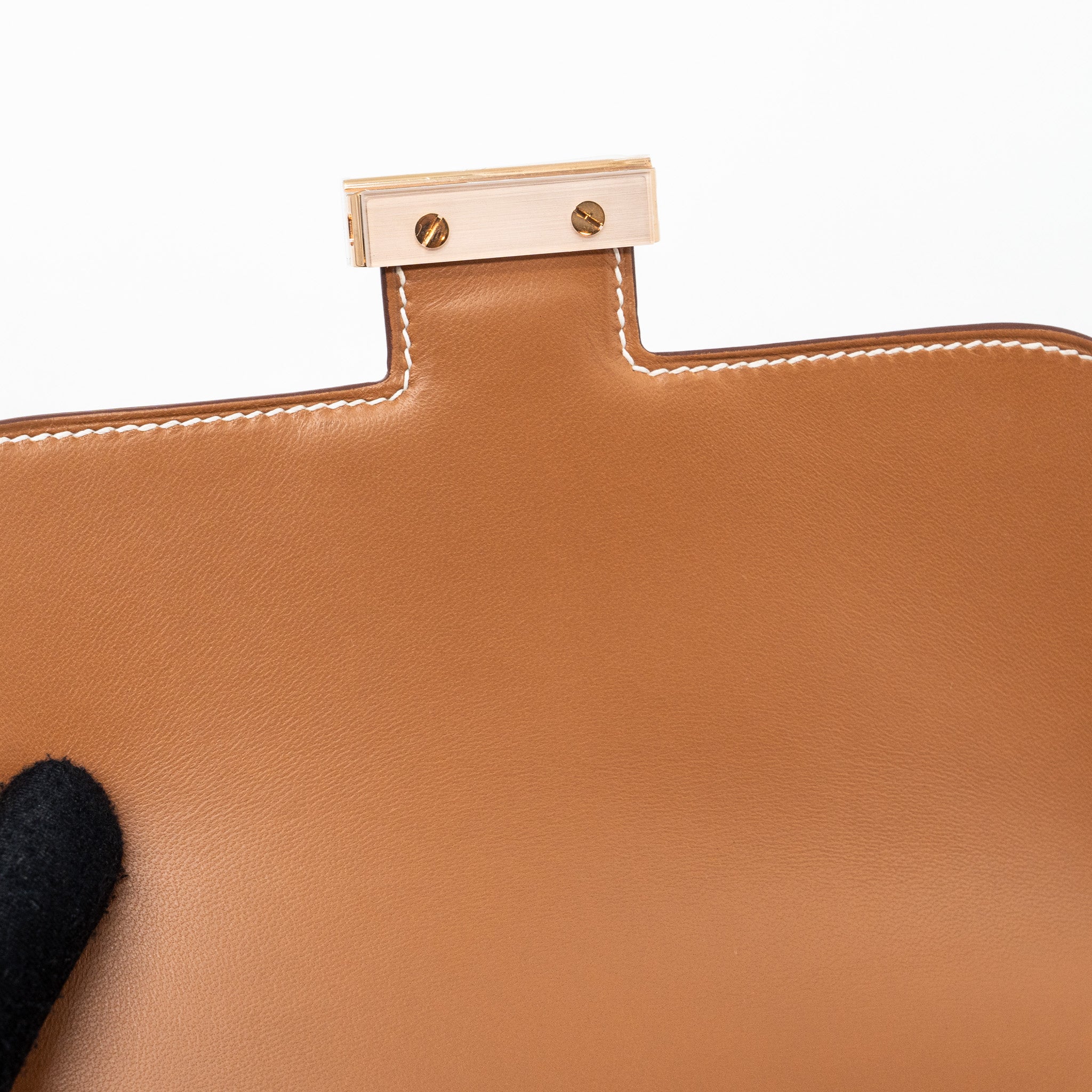 HERMES MINI CONSTANCE EPSOM GOLD RGHW