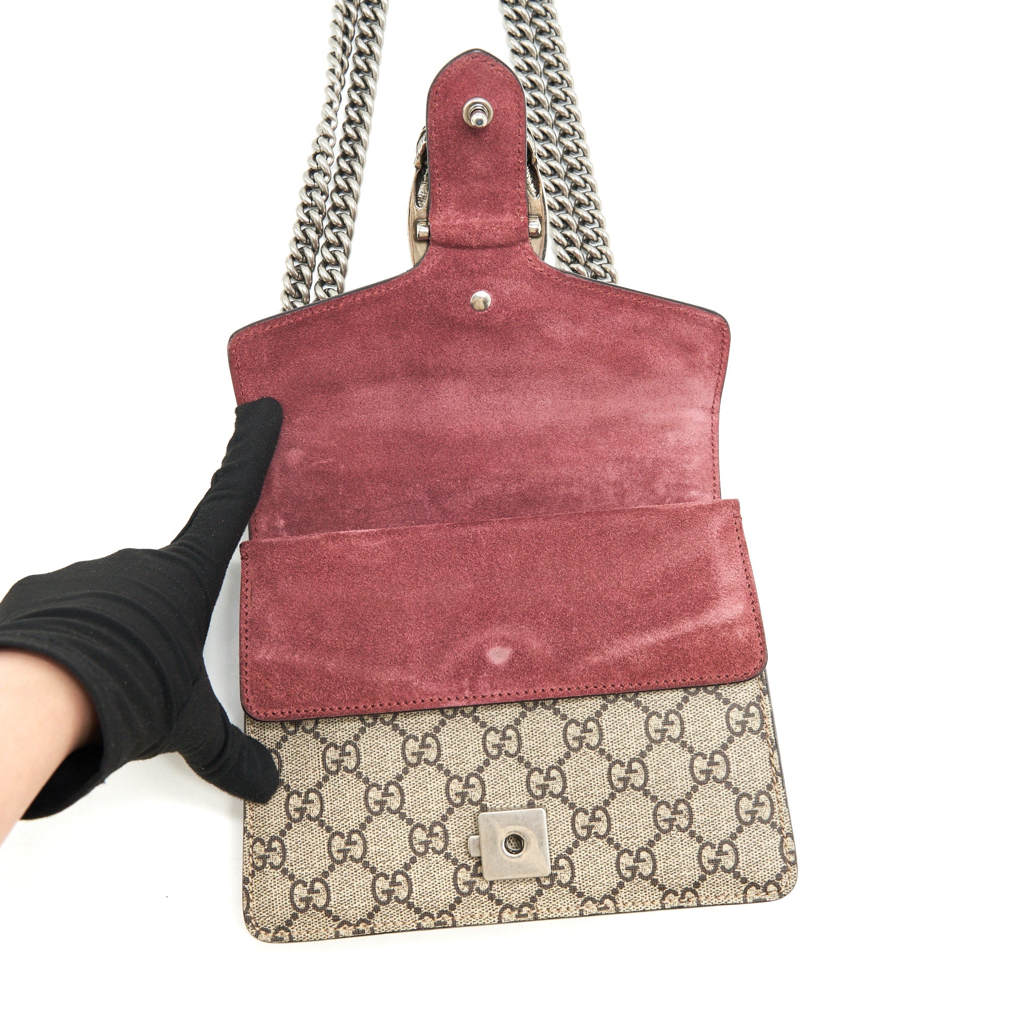 GUCCI DIONYSUS SUPREME MINI BLOOM BAG