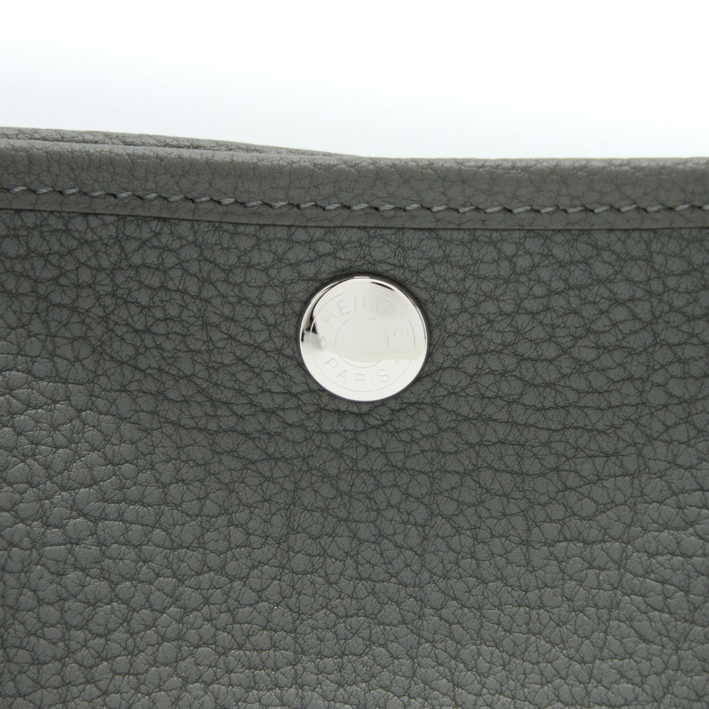 HERMES GARDEN PARTY 30 NEGONDA GRIS MEYER SHW