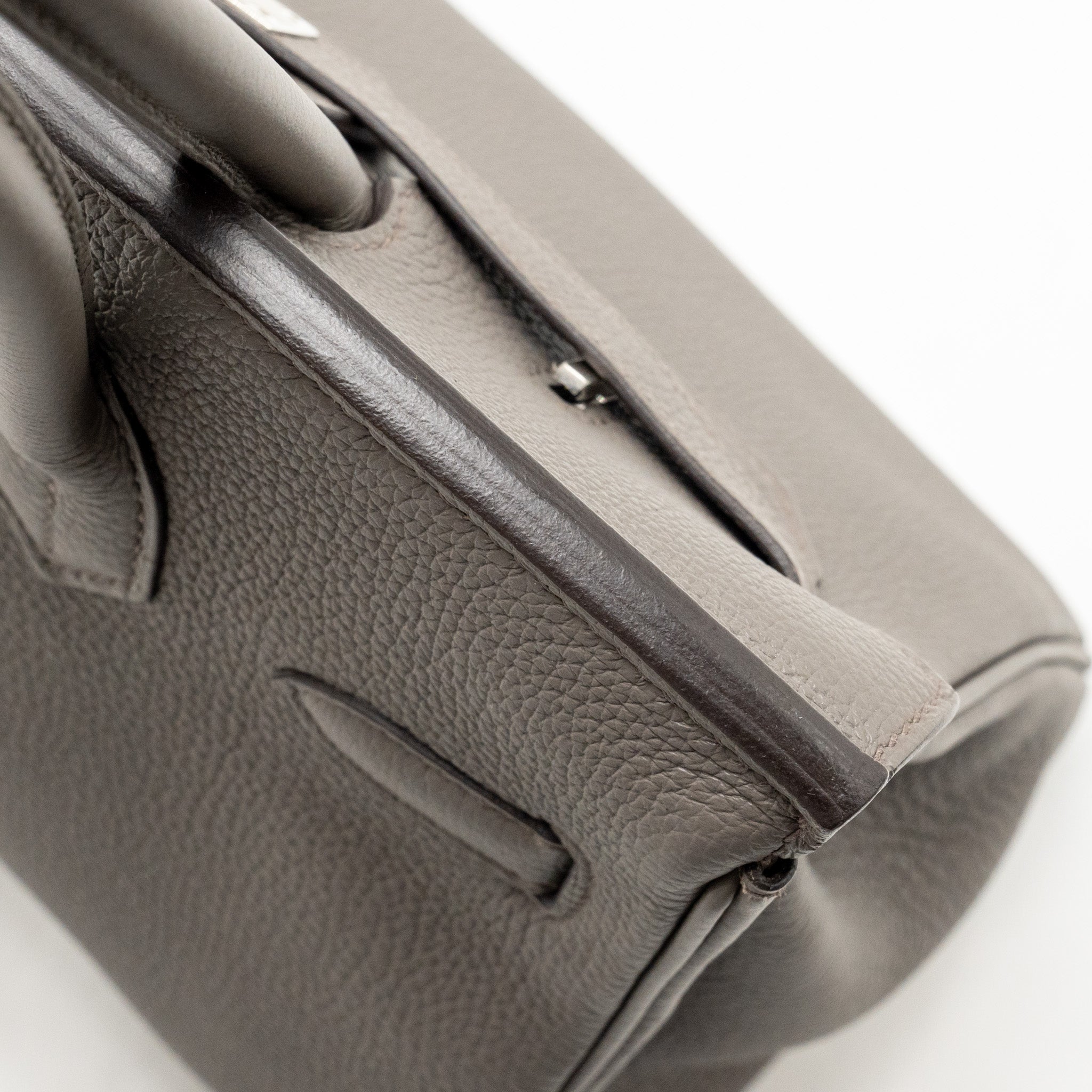 HERMES BIRKIN 30 TOGO GRIS ETAIN SHW