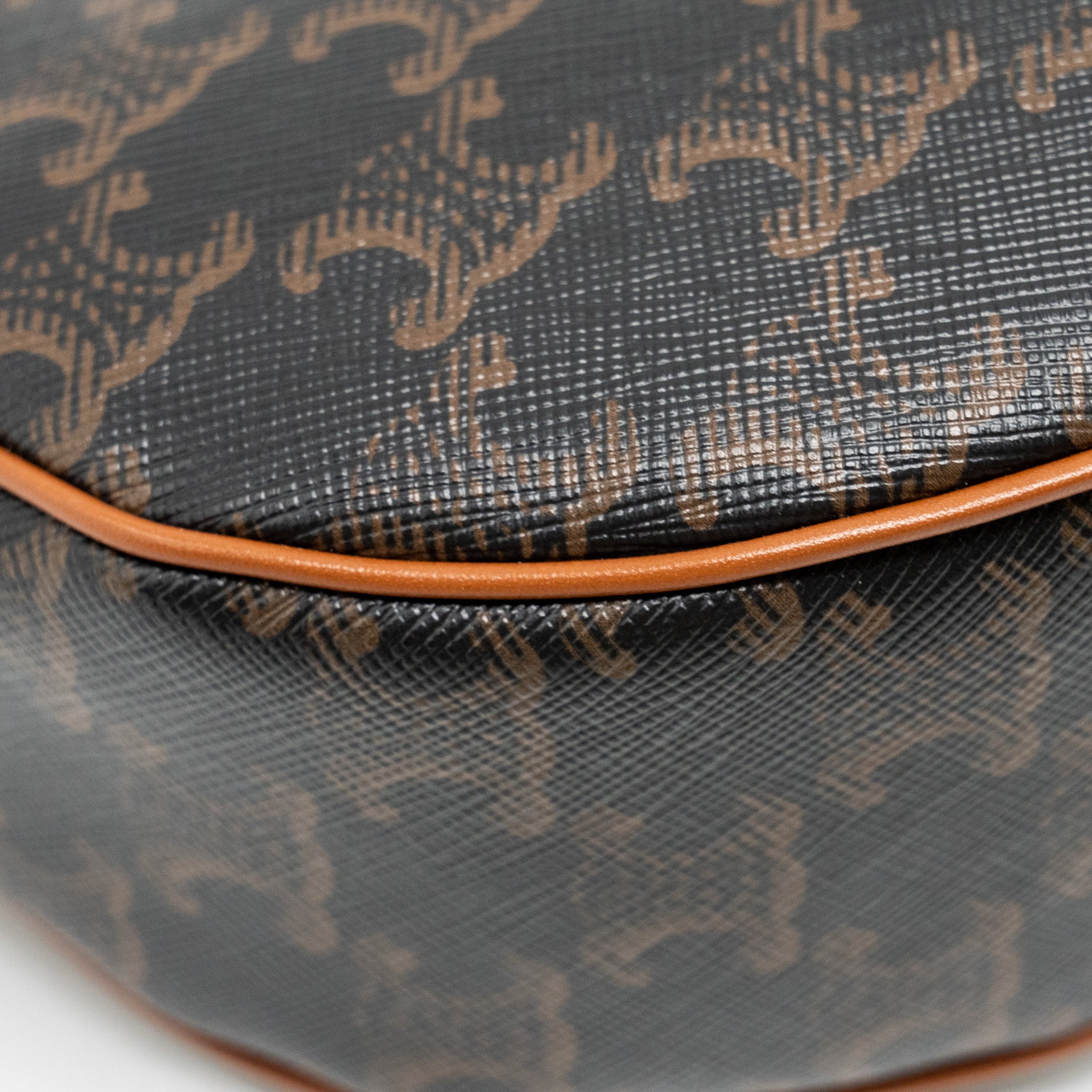 CELINE AVA BAG TRIOMPHE CANVAS / CALFSKIN TAN GHW