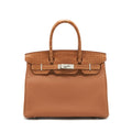 HERMES BIRKIN 30 TOUCH GOLD WITH SHW