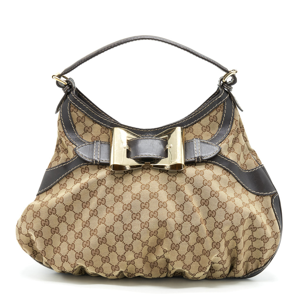 GUCCI VINTAGE TOTE BAG GG SUPREME GHW