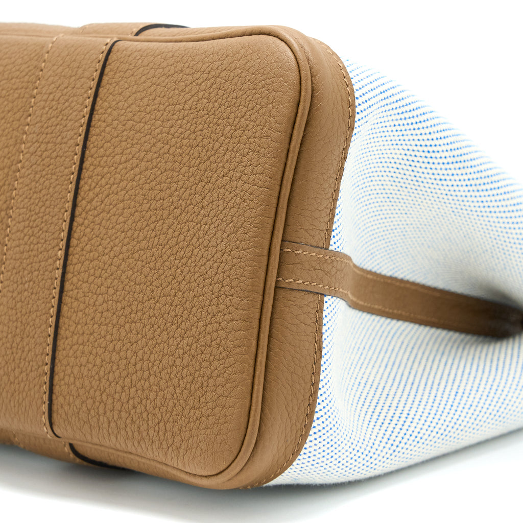 HERMES GARDEN PARTY 30 NEGONDA/CANVAS BLEU BILL/ALEZAN SHW