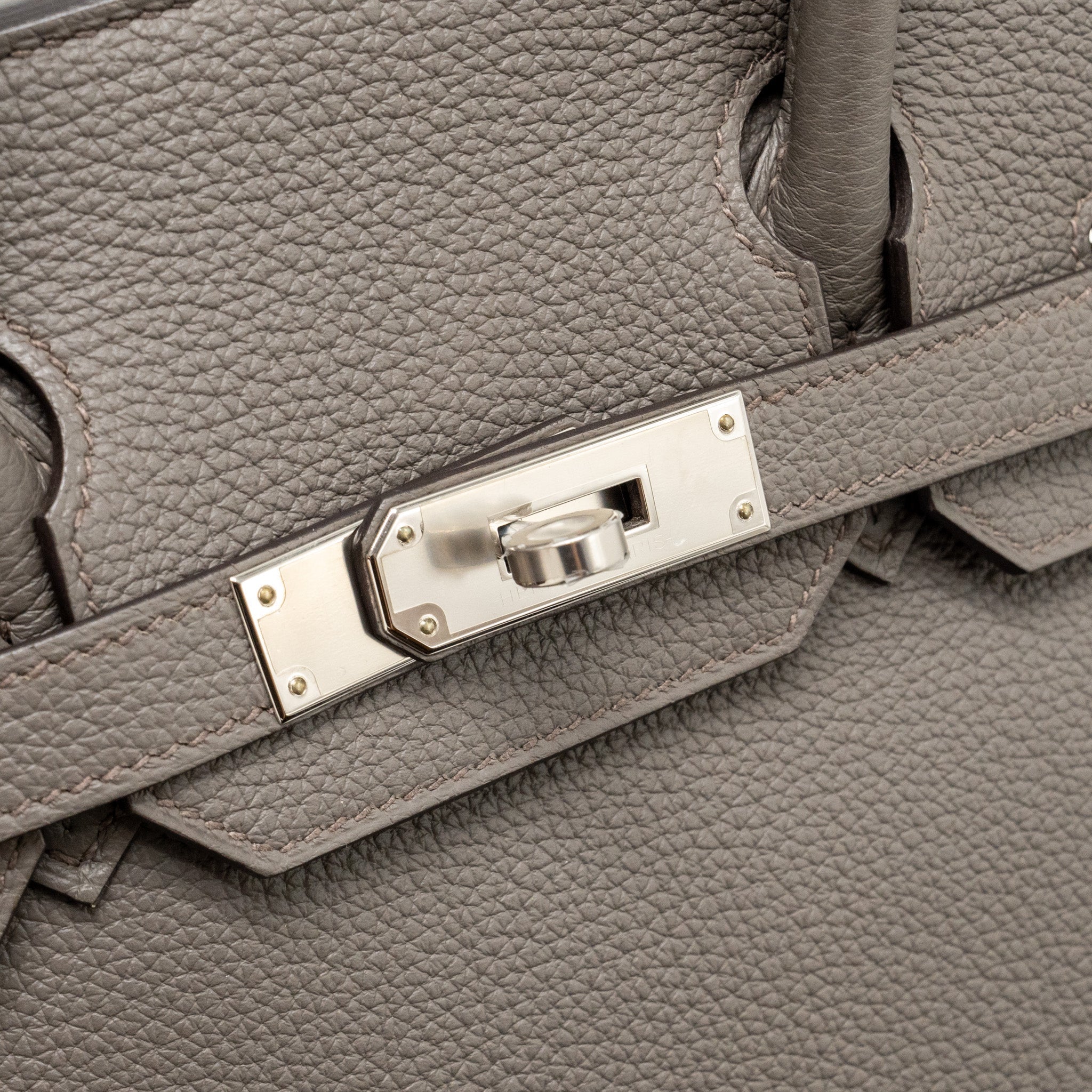 HERMES BIRKIN 30 TOGO GRIS ETAIN SHW