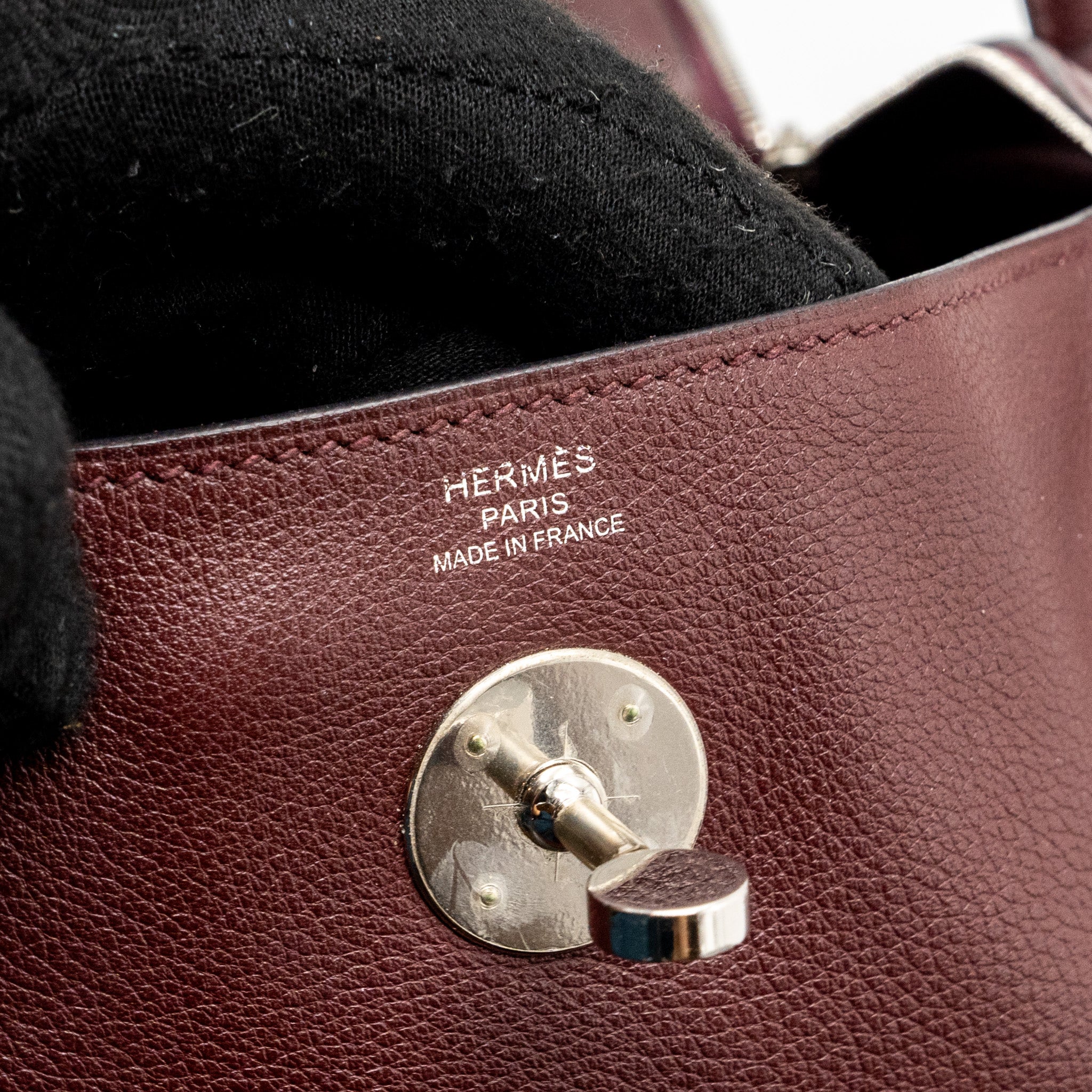 HERMES LINDY 26 EVERCOLOR 57 BORDEAUX SHW