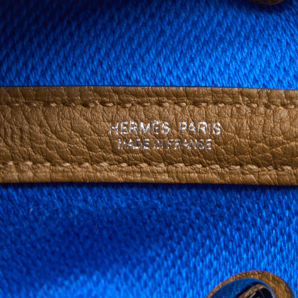 HERMES GARDEN PARTY 30 NEGONDA/CANVAS BLEU BILL/ALEZAN SHW