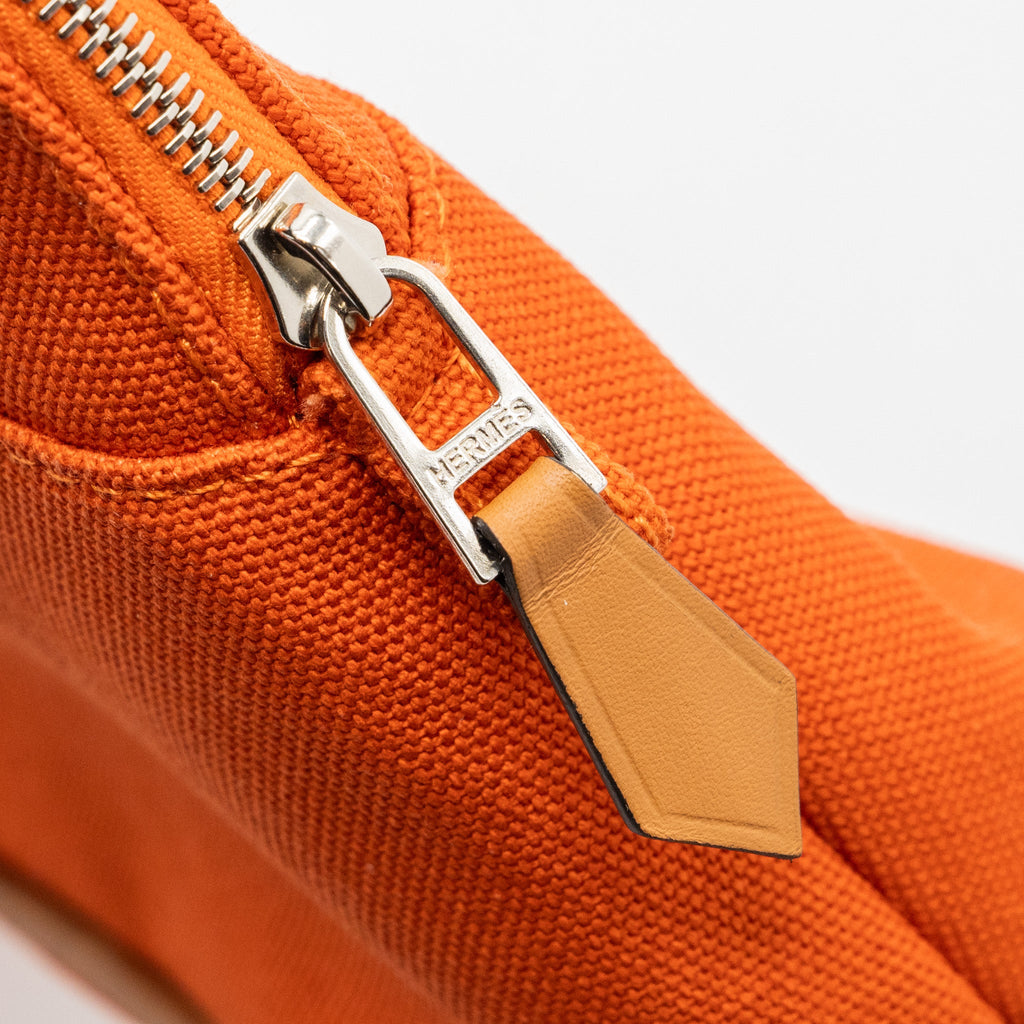 HERMES BOLIDE CASE MINI MODEL COTTON ORANGE FEU SHW