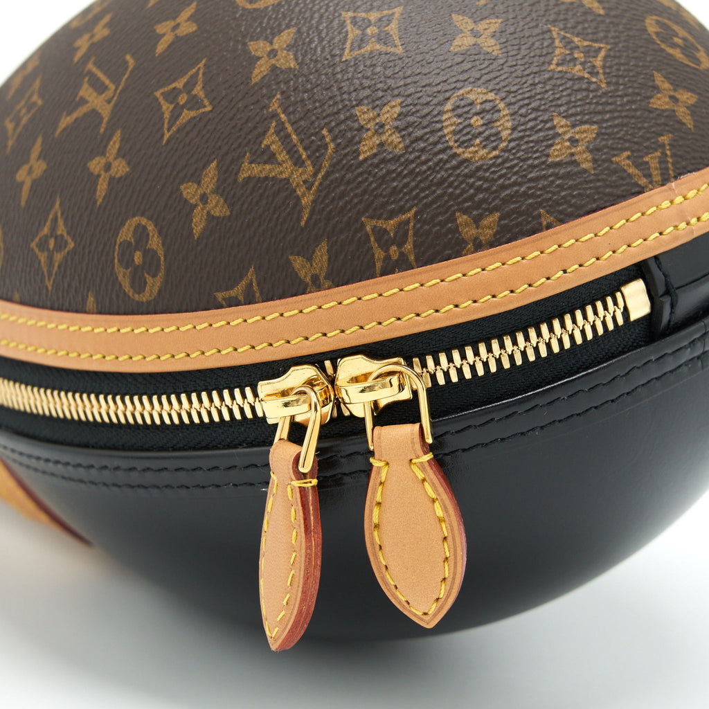 LOUIS VUITTON EGG BAG MONOGRAM CANVAS/BLACK GHW