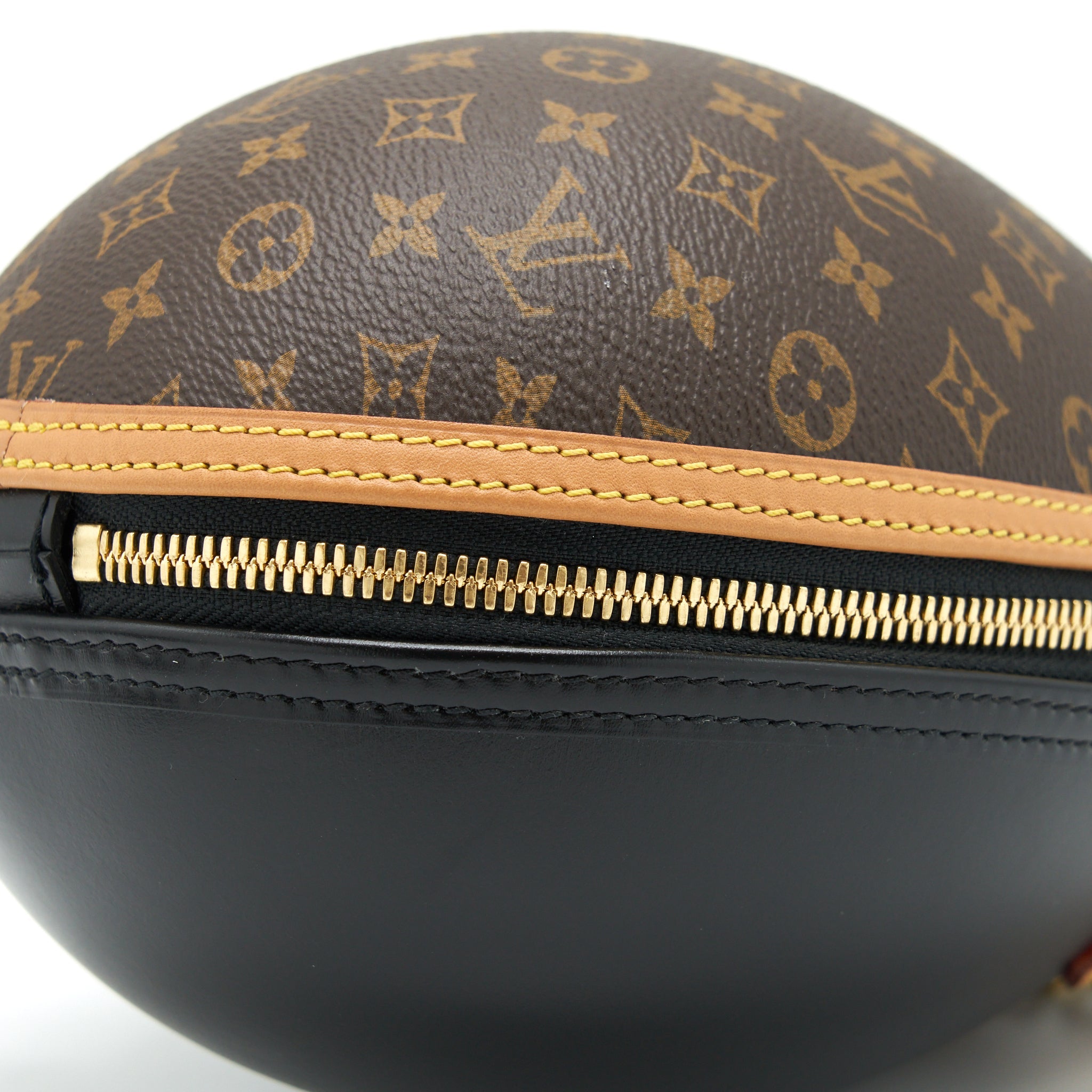 LOUIS VUITTON EGG BAG MONOGRAM CANVAS/BLACK GHW