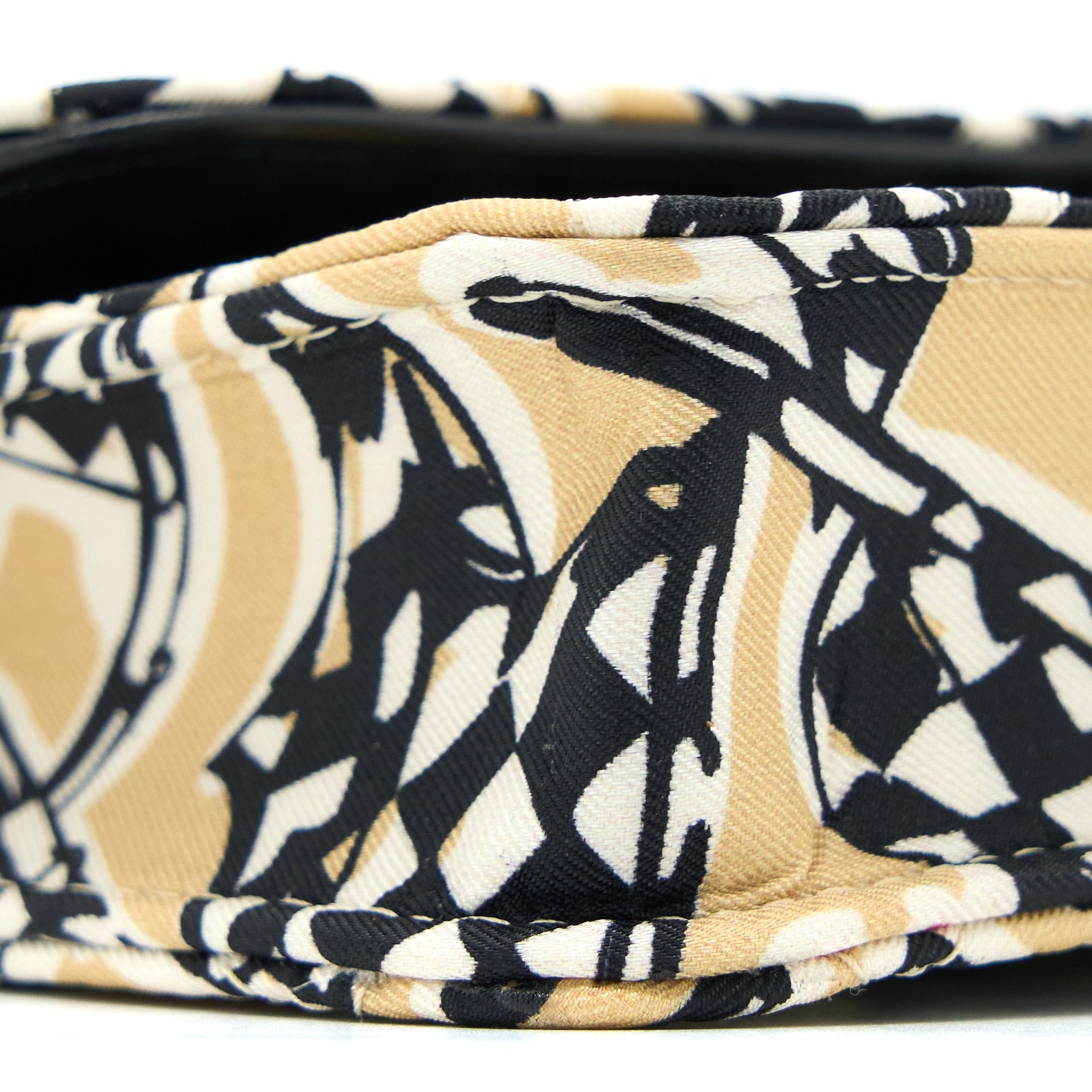 CHANEL MINI FLAP BAG FABRIC MULTICOLOUR LGHW (MICROCHIP)