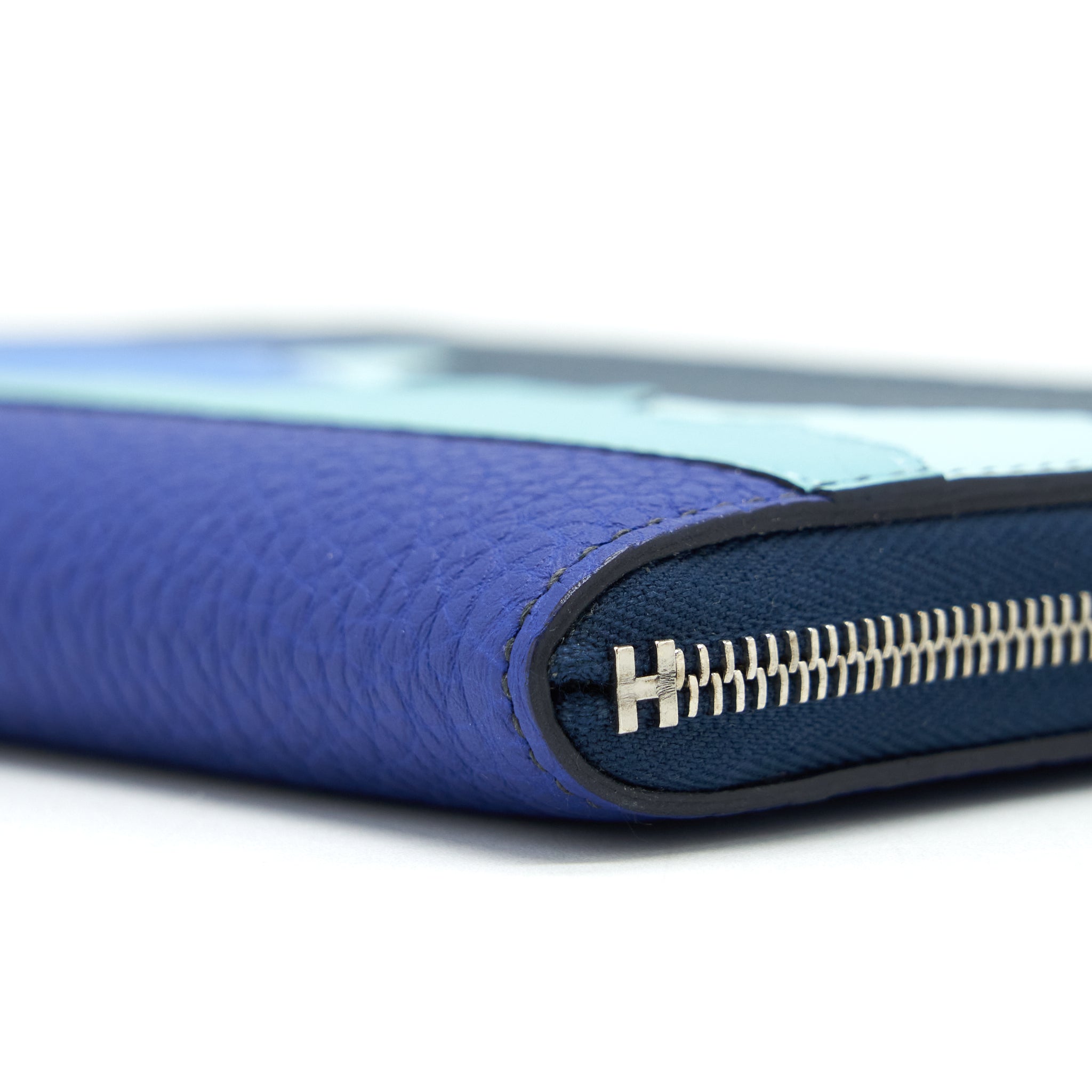 HERMES ENDLESS ROAD SMALL POUCH BLUE/MULTICOLOUR SHW