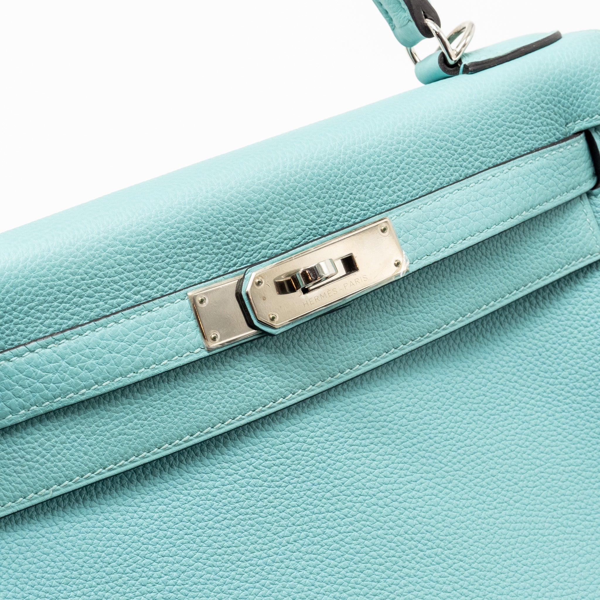 HERMES KELLY 28 TOGO BLUE ATOLL SHW