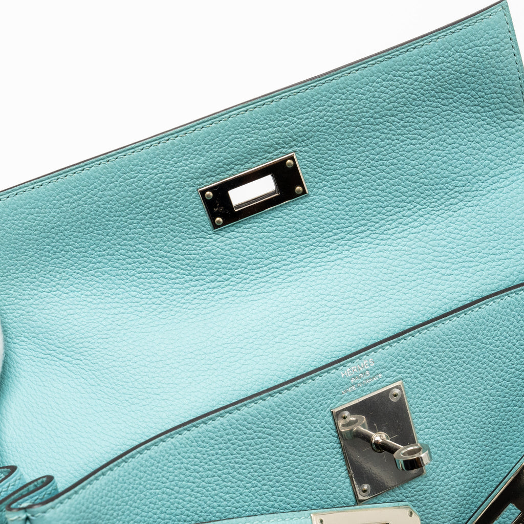 HERMES KELLY 28 TOGO BLUE ATOLL SHW