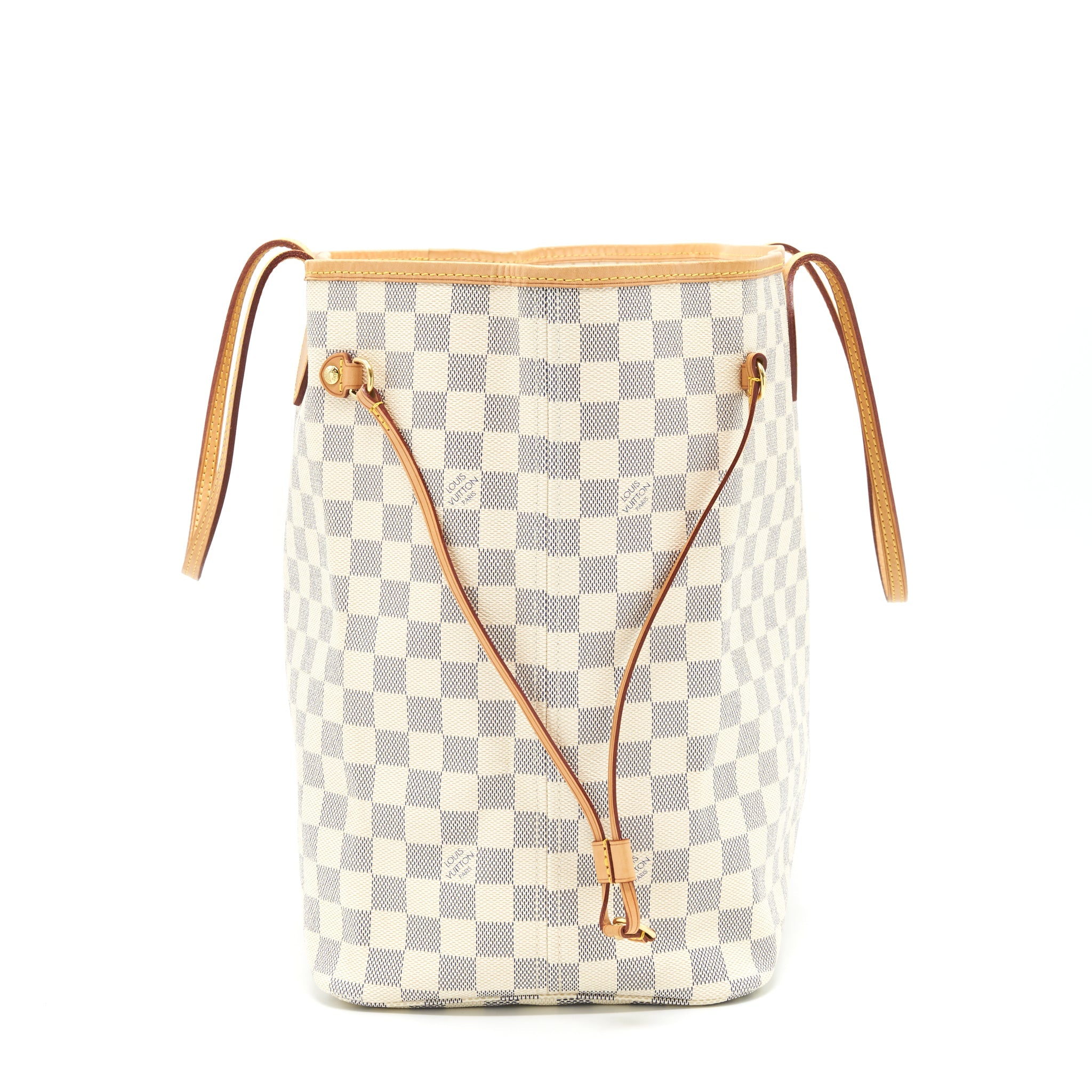 LOUIS VUITTON NEVERFULL GM DAMIER AZUR CANVAS
