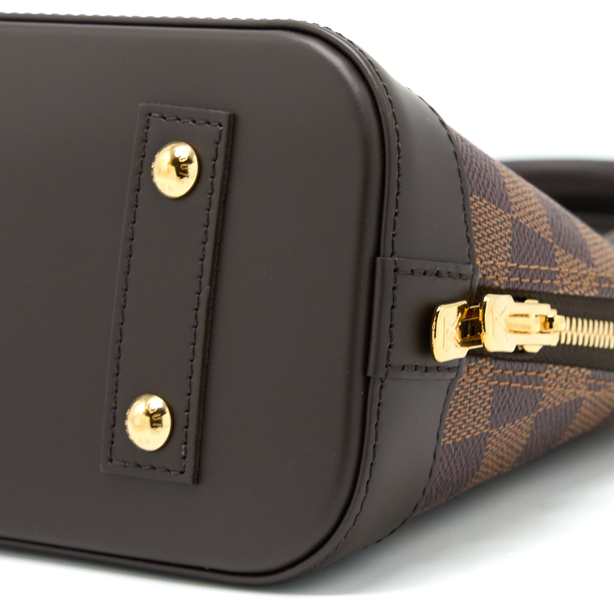 LOUIS VUITTON ALMA BB DAMIER EBENE GHW (NEW VERSION)