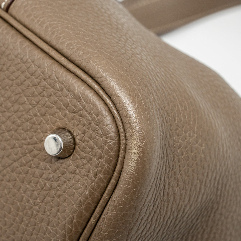 HERMES PICOTIN 22 LOCK BAG CLEMENCE ETOUPE SHW