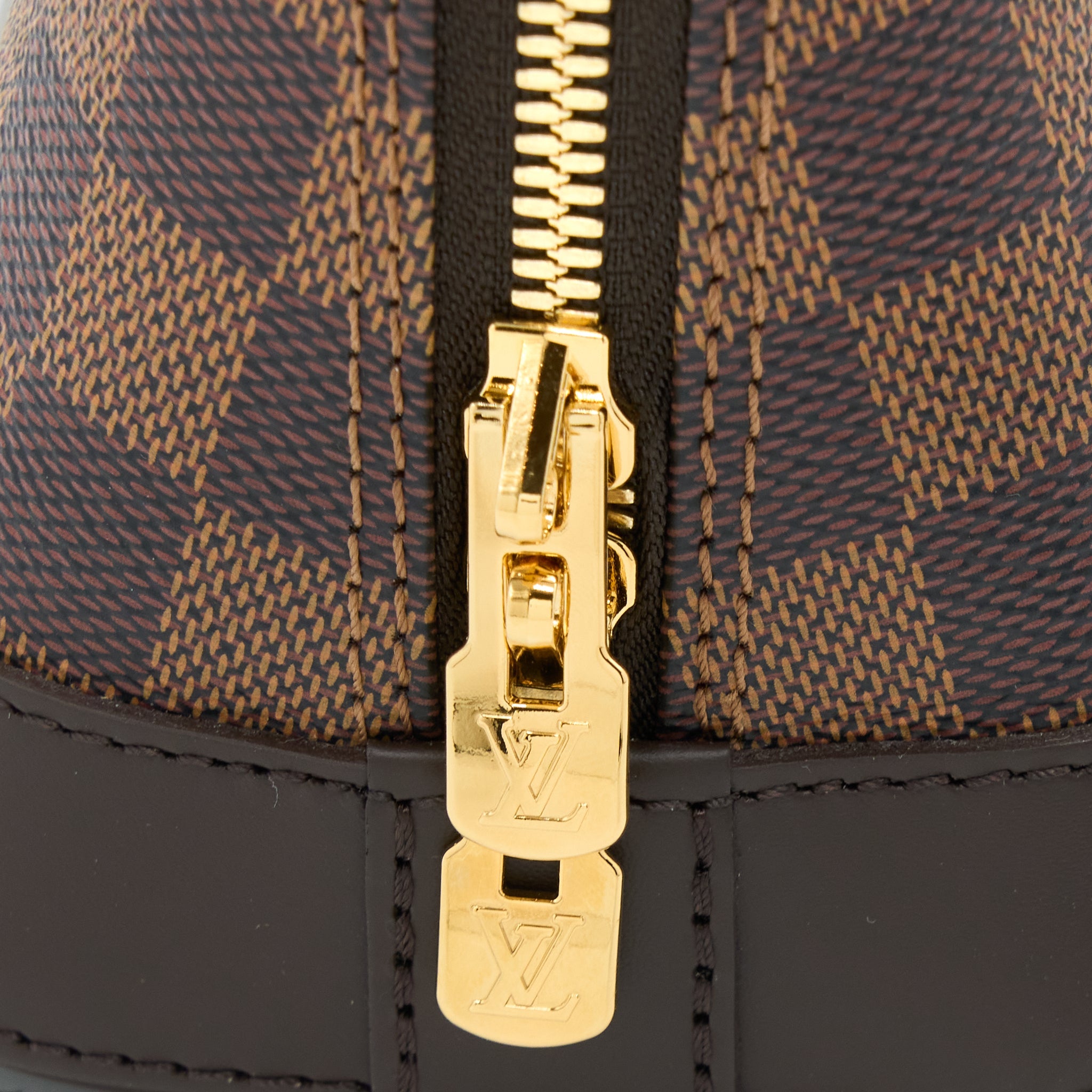 LOUIS VUITTON ALMA BB DAMIER EBENE GHW (NEW VERSION)