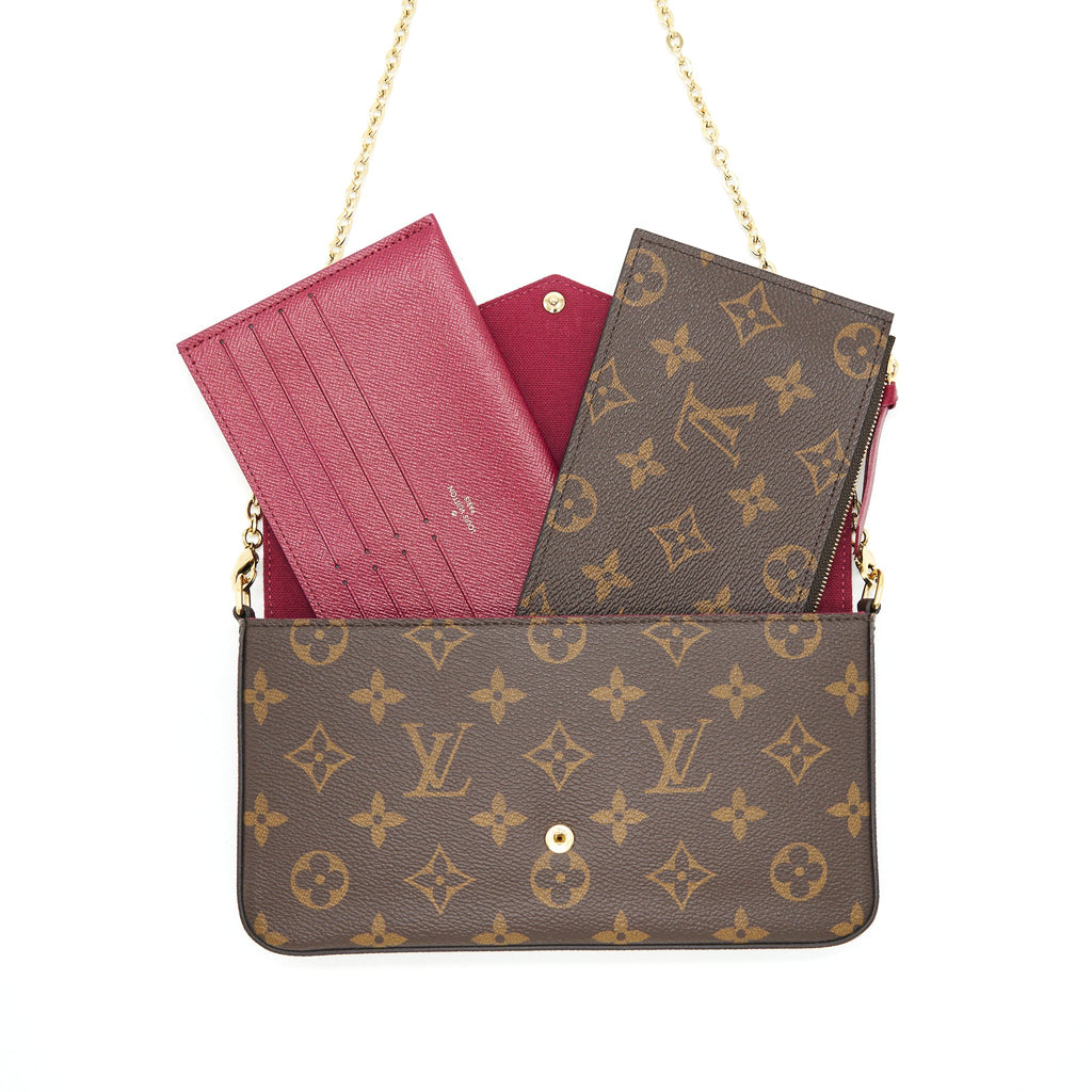 LOUIS VUITTON FELICIE POCHETTE MONOGRAM CANVAS – Ateléra