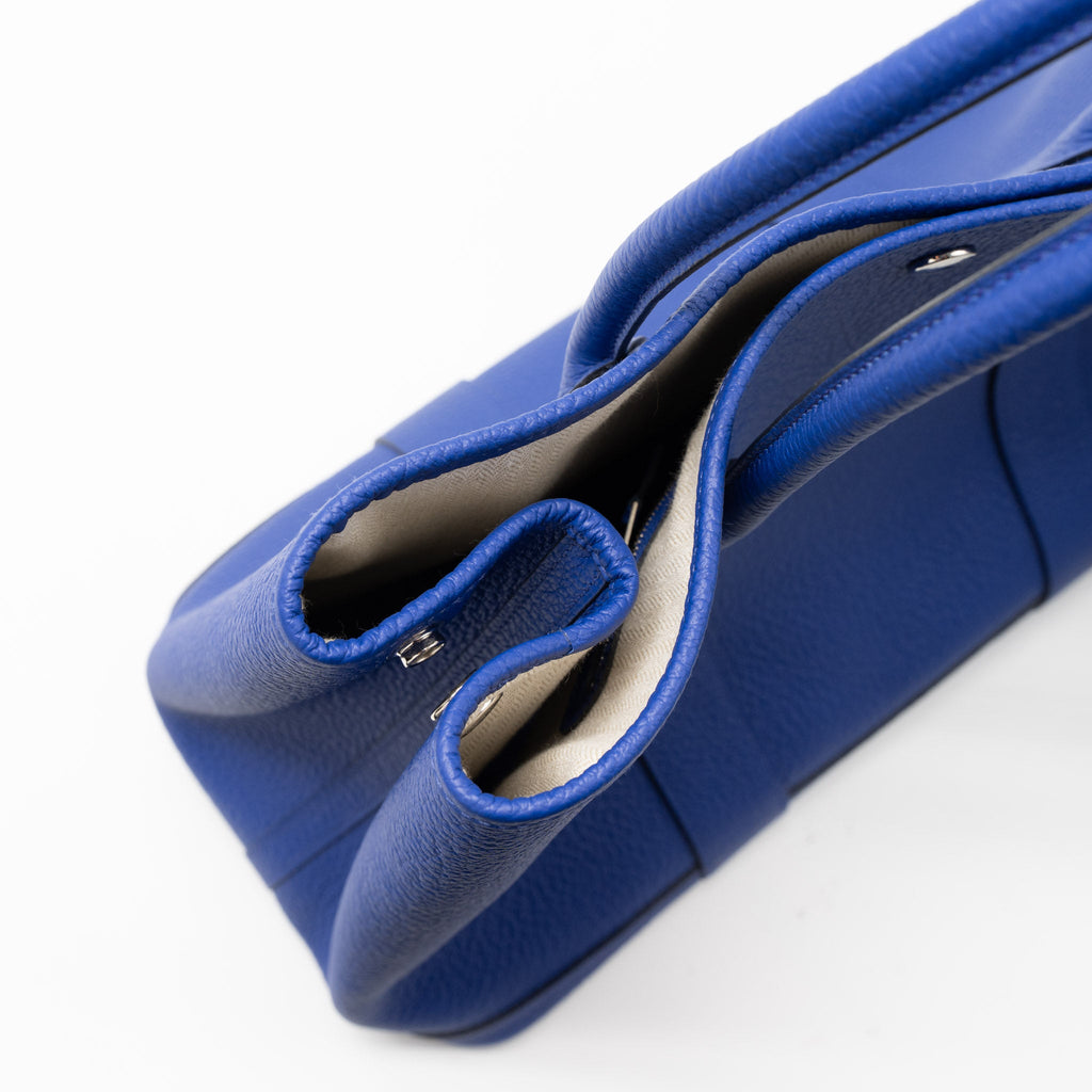 HERMES GARDEN PARTY 36 NEGONDA BLUE ELECTRIC SHW