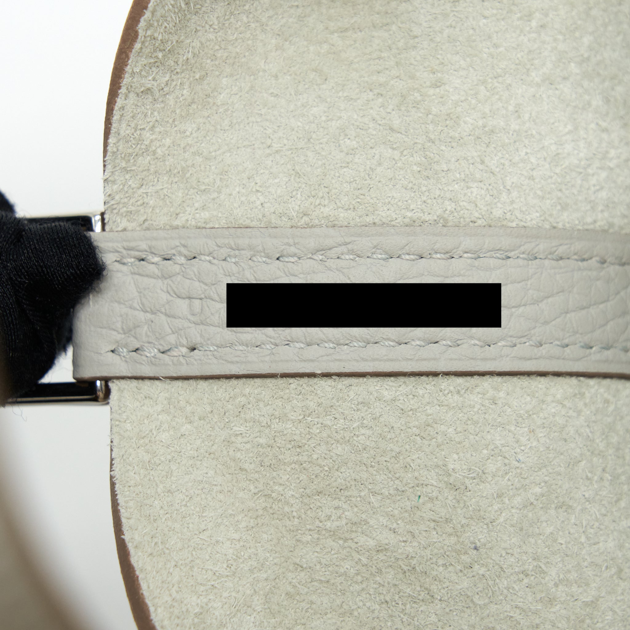 HERMES PICOTIN 18 LOCK BAG CLEMENCE 80 GRIS PERLE SHW