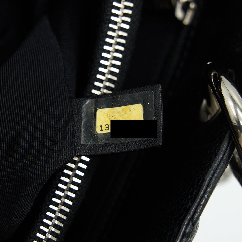 CHANEL GRAND SHOPPING TOTE GST CAVIAR BLACK SHW