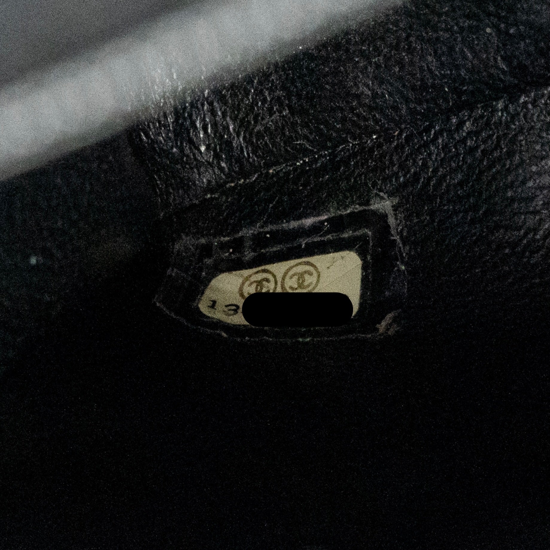 CHANEL CHEVRON JUMBO SINGLE FLAP BAG PATENT BLACK SHW