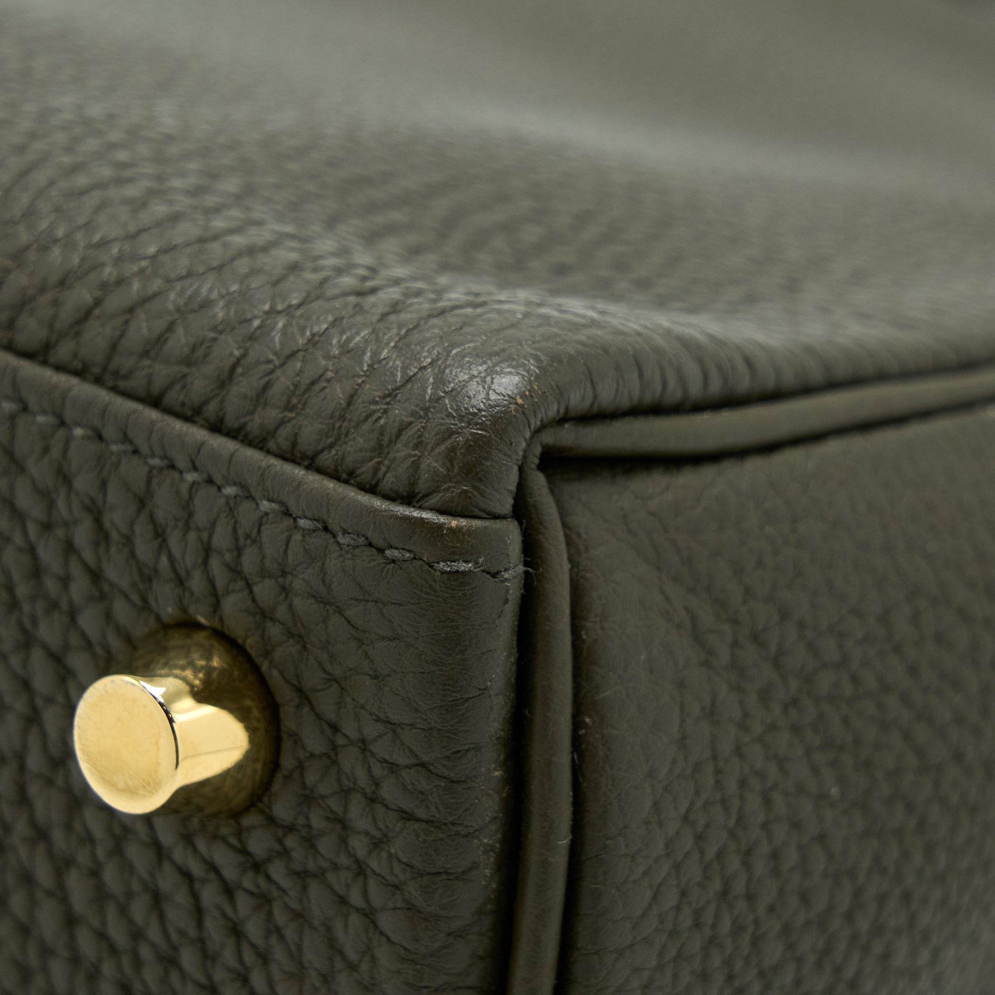 HERMES KELLY 25 TOGO C6 VERT DE GRIS GHW