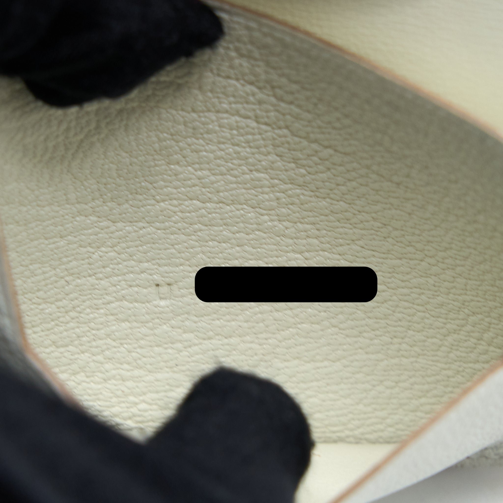 HERMES BEARN CARD HOLDER MYSORE GOATSKIN MUSHROOM GHW