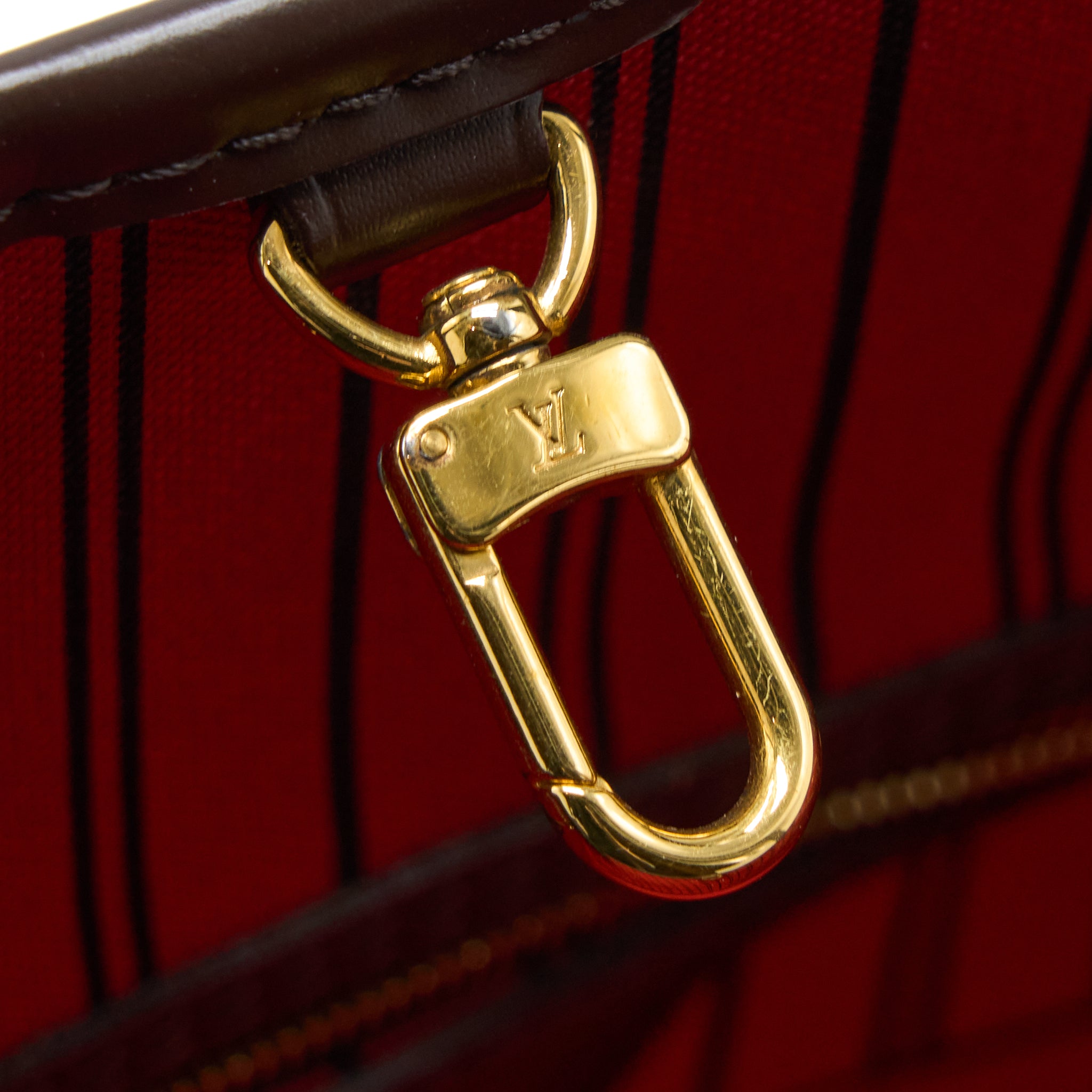 LOUIS VUITTON NEVERFULL PM DAMIER EBENE CANVAS GHW
