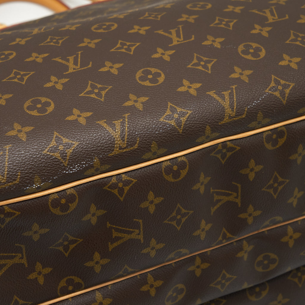 LOUIS VUITTON VINTAGE LUGGAGE BAG WITH STRAP MONOGRAM CANVAS YEAR 1997