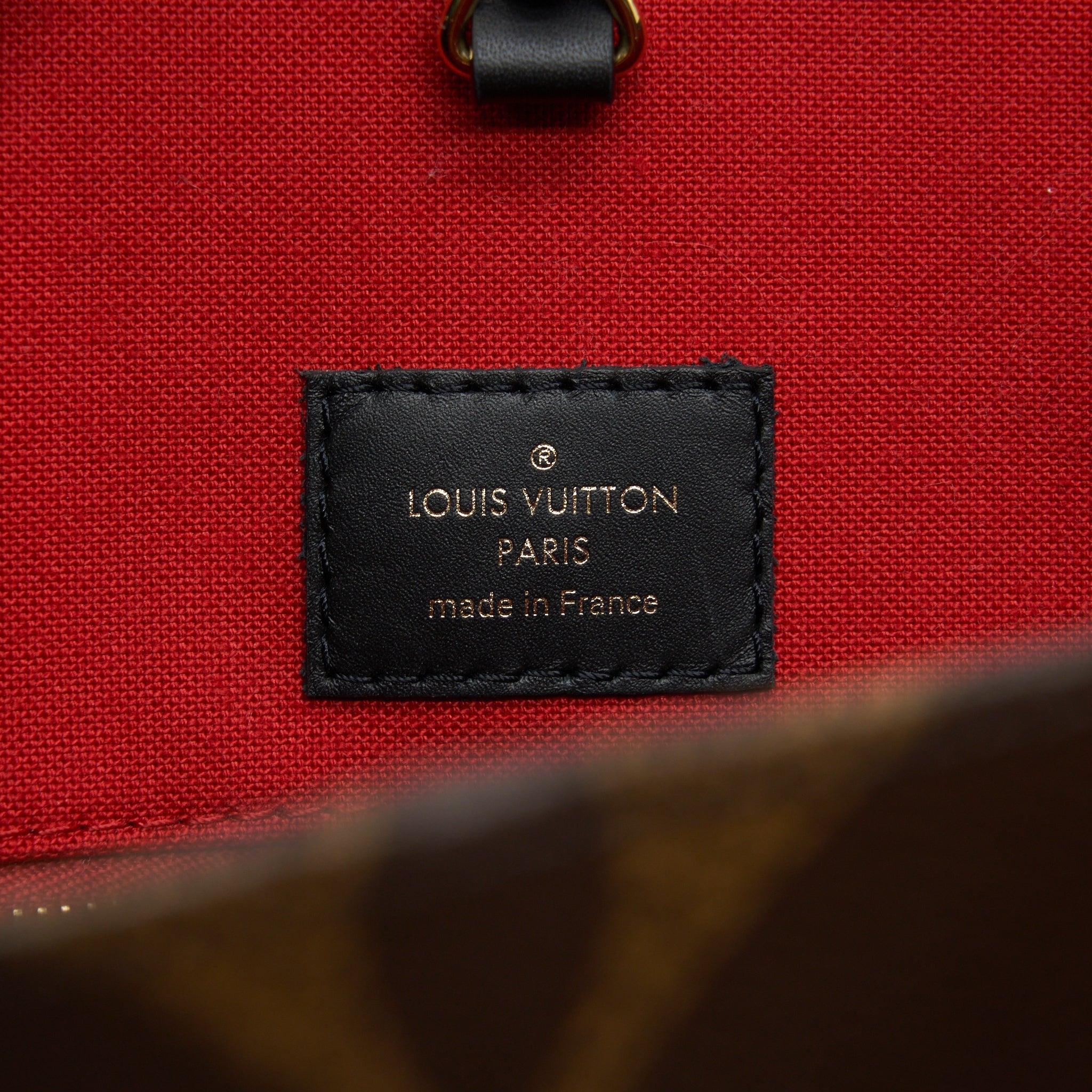 LOUIS VUITTON ON THE GO MM MONOGRAM REVERSE CANVAS GHW