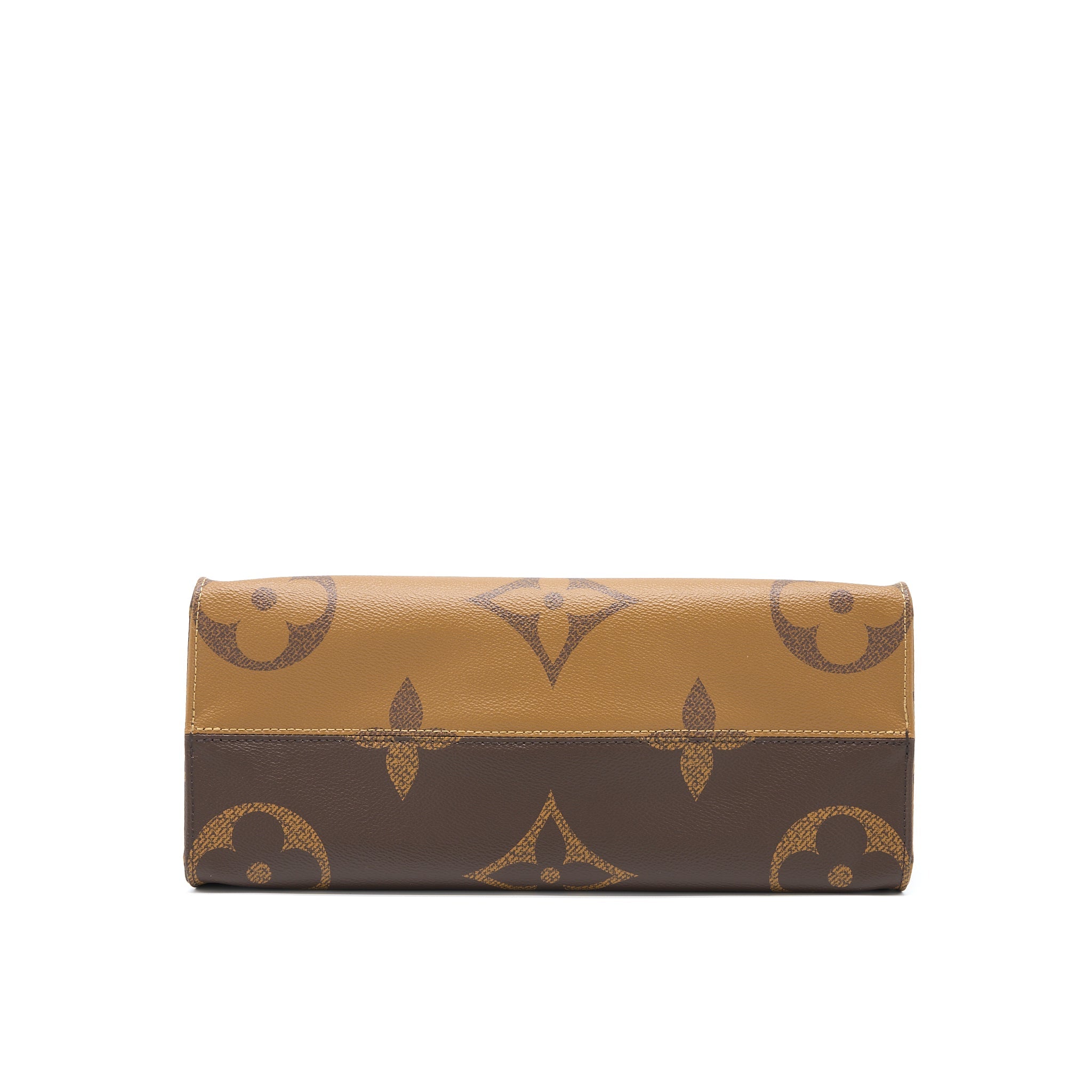 LOUIS VUITTON ON THE GO MM MONOGRAM COATED MONOGRAM REVERSE CANVAS GHW