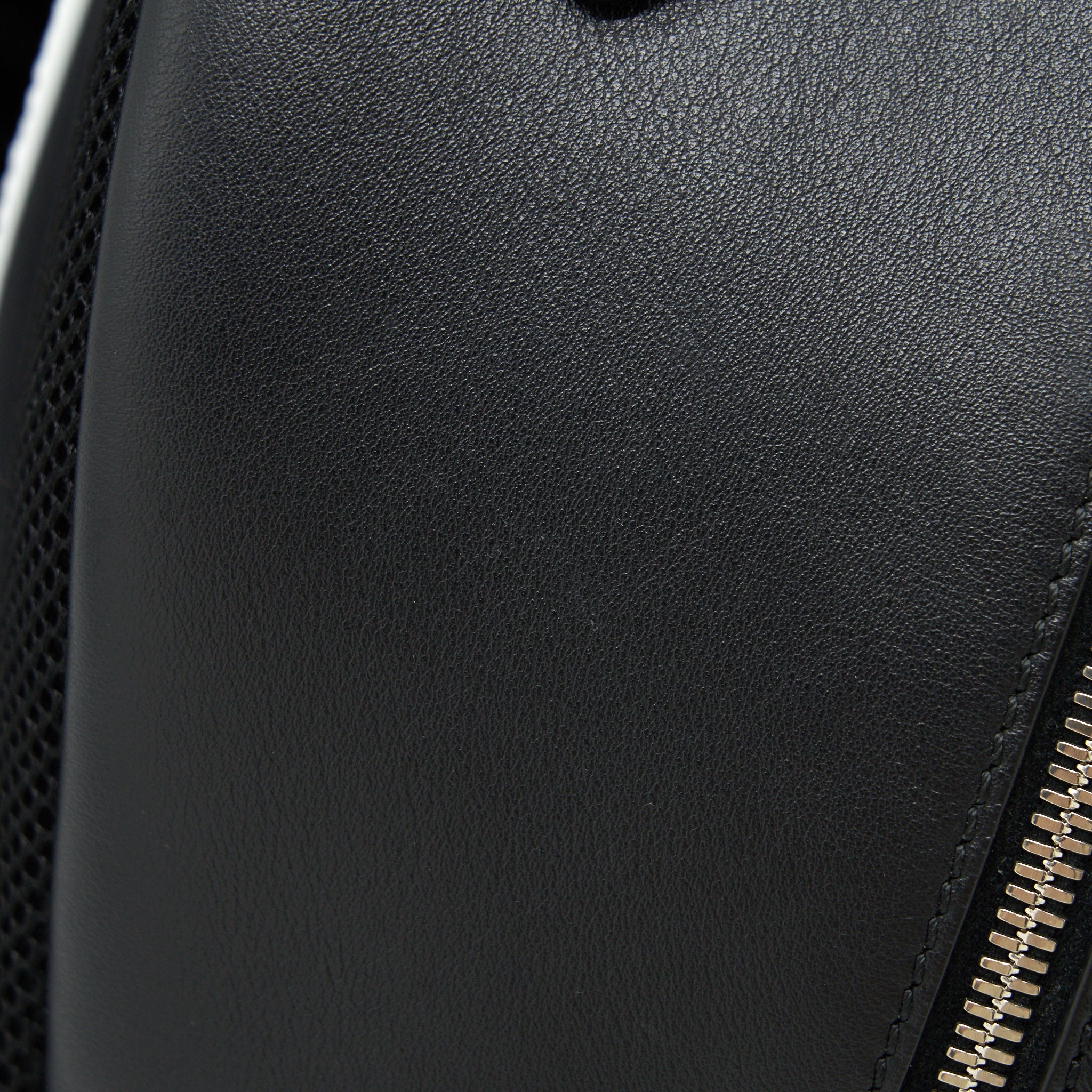 FENDI MONSTER BACKPACK BLACK/YELLOW FUR