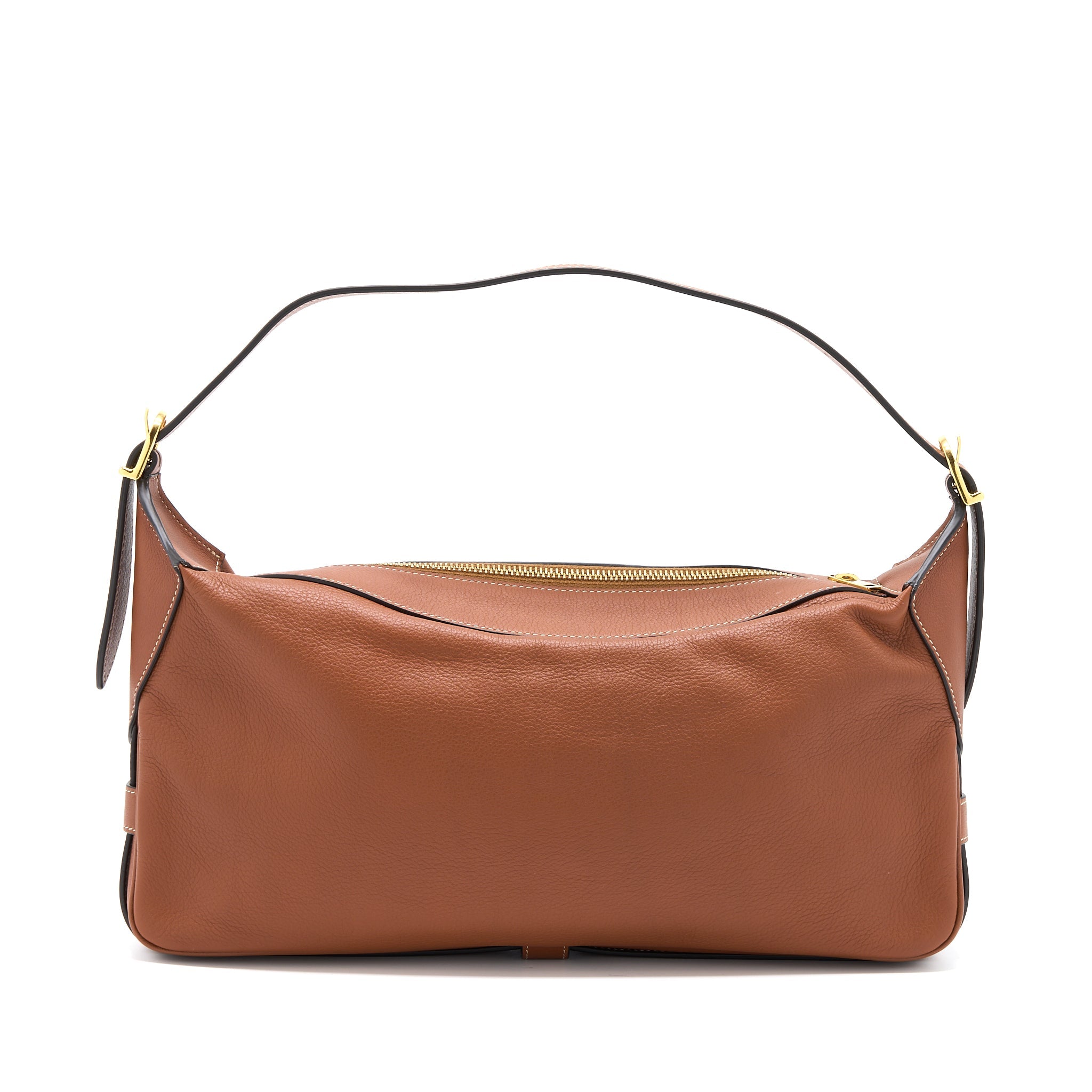 CELINE MEDIUM ROMY SUPPLE CALFSKIN TAN GHW