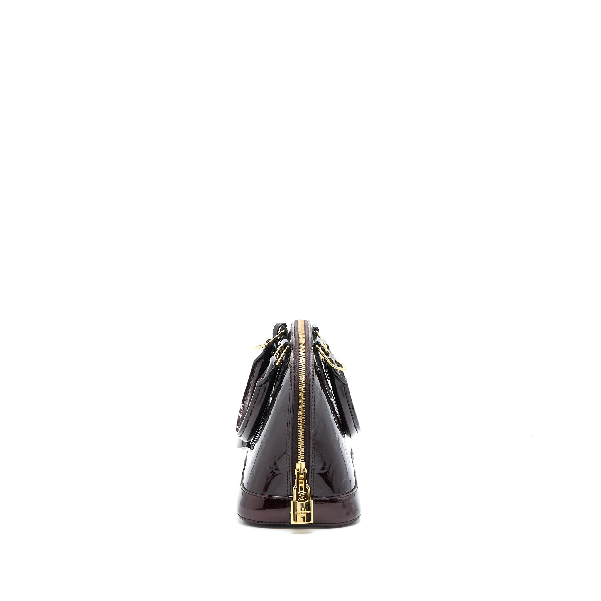 LOUIS VUITTON ALMA BB PATENT AMATANTE GHW