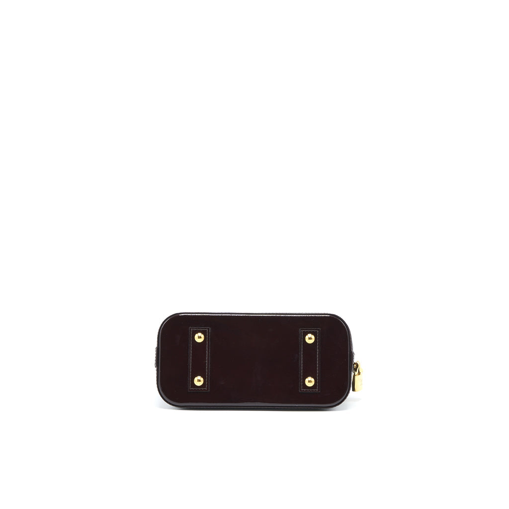 LOUIS VUITTON ALMA BB PATENT AMATANTE GHW