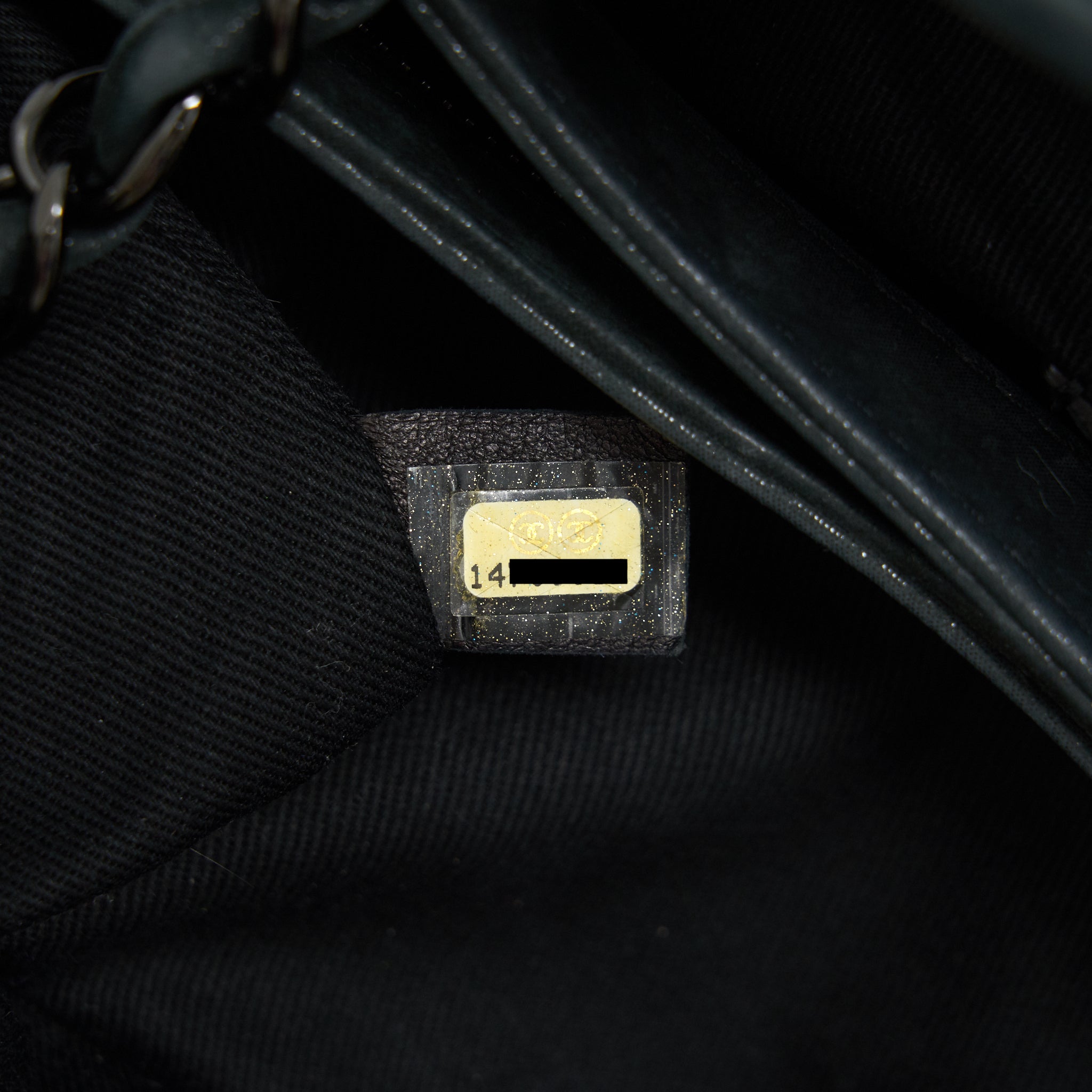 CHANEL JUST MADEMOISELLE BOWLING BAG QUILTED LEATHER IN BLACK BHW
