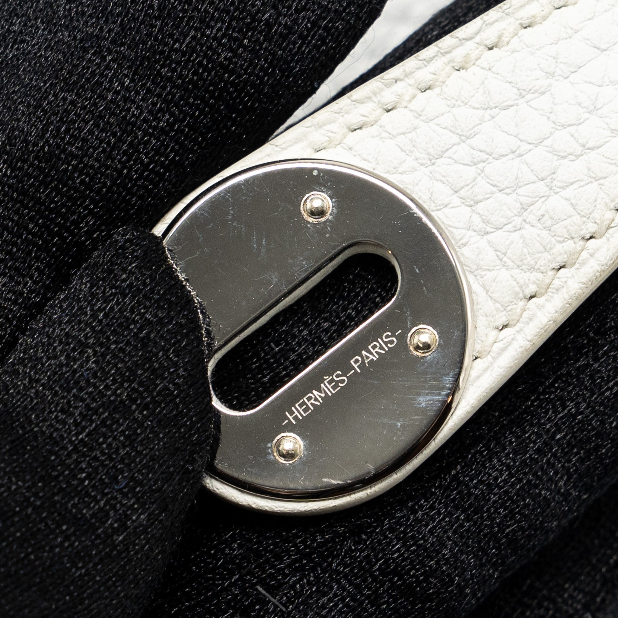 HERMES LINDY 26 CLEMENCE BLANC SHW