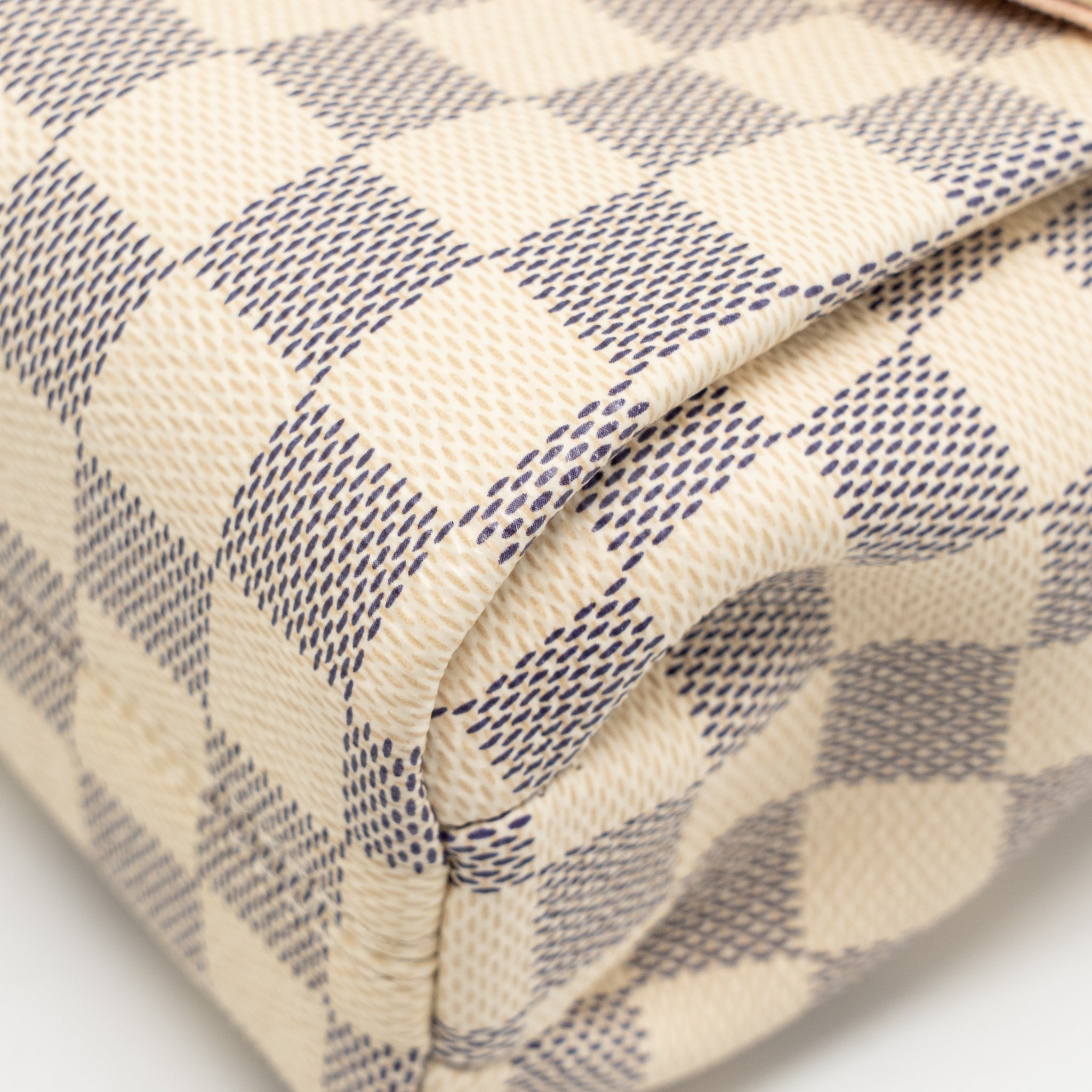 LOUIS VUITTON CROISETTE DAMIER AZUR CANVAS GHW