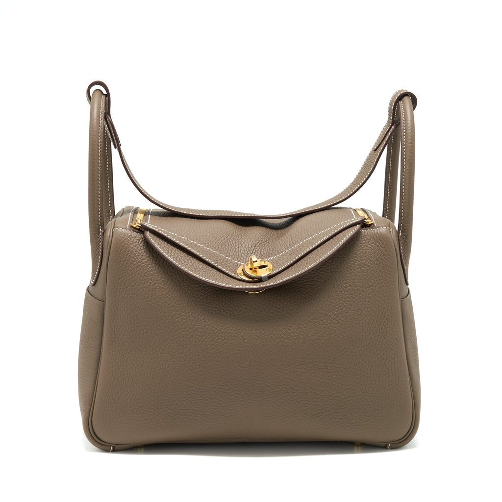 HERMES LINDY 30 ETOUPE GHW