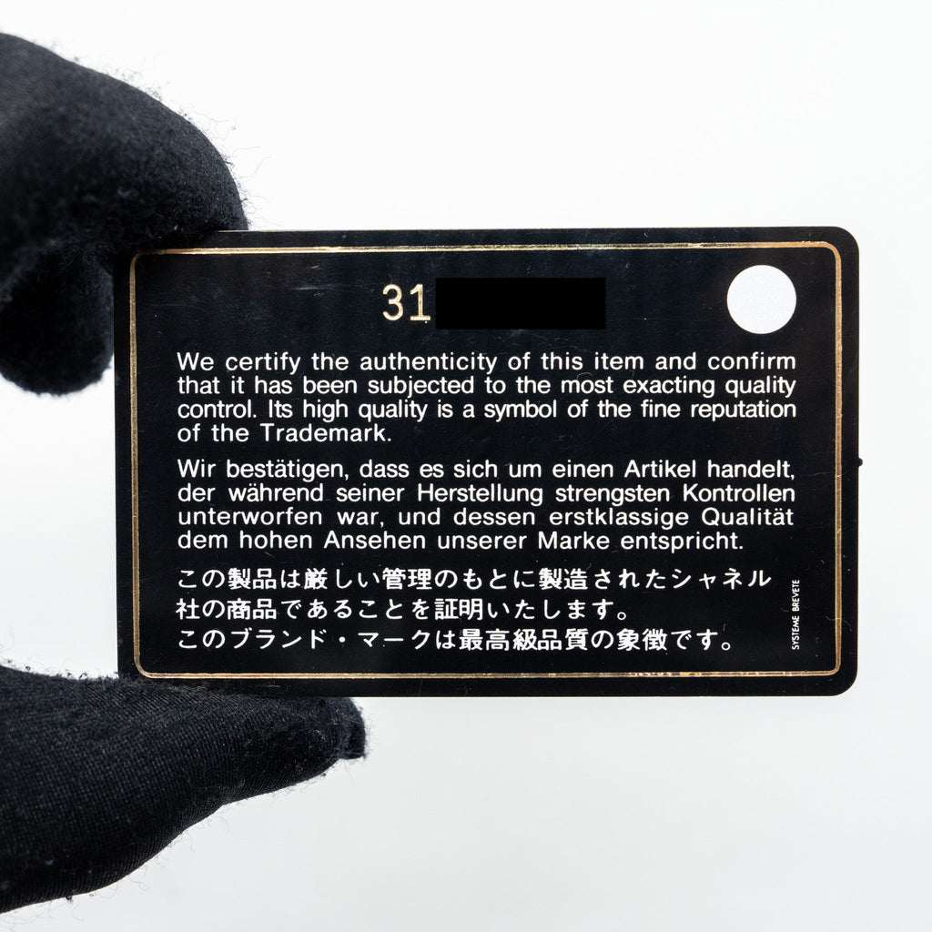 CHANEL MINI VANITY CASE CAVIAR BLACK LGHW