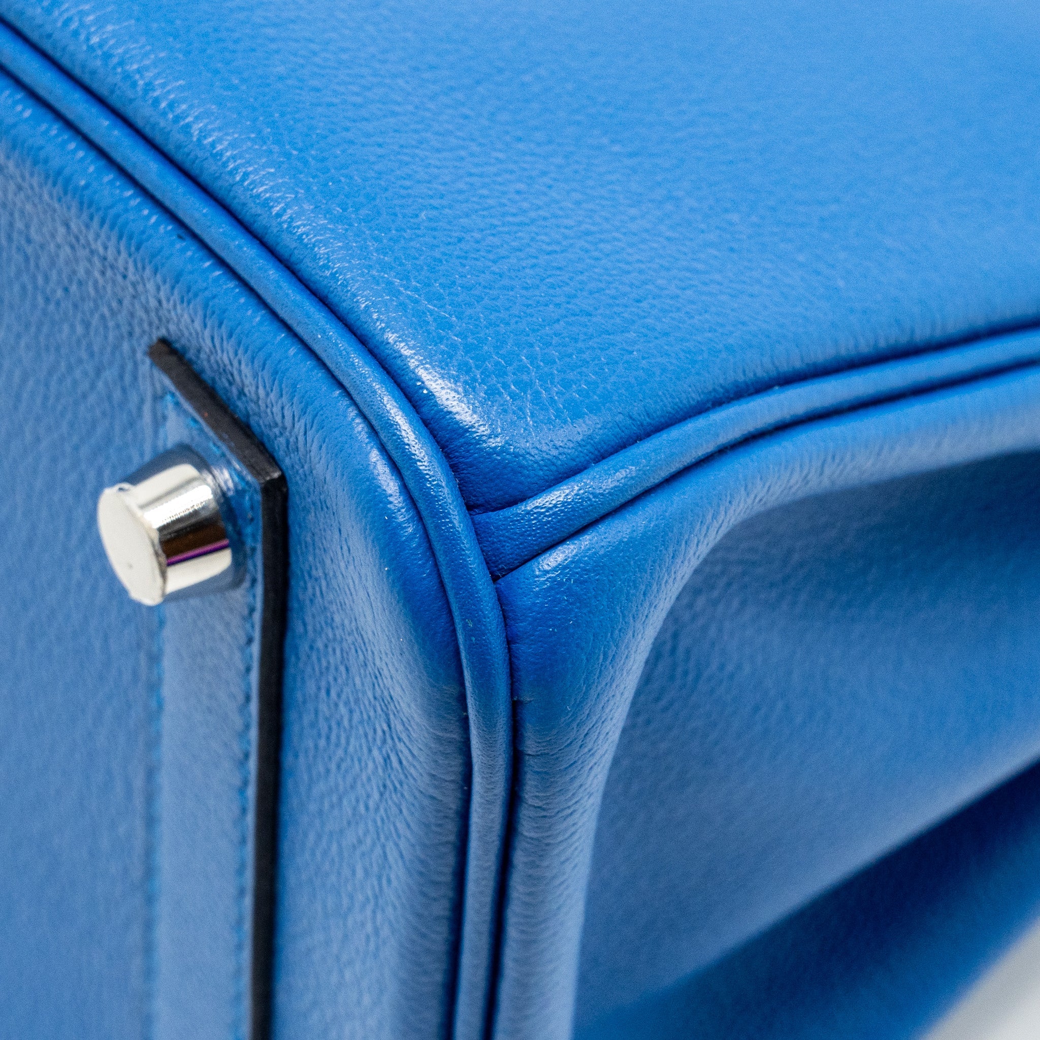 HERMES BIRKIN 25 TAURILLON NOVELLO I7 BLUE ZELLIGE SHW