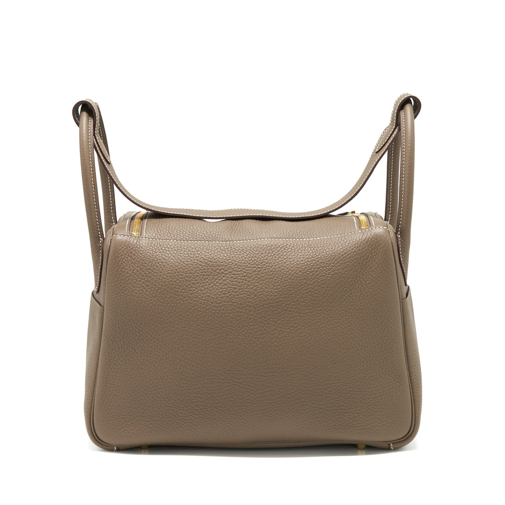 HERMES LINDY 30 ETOUPE GHW
