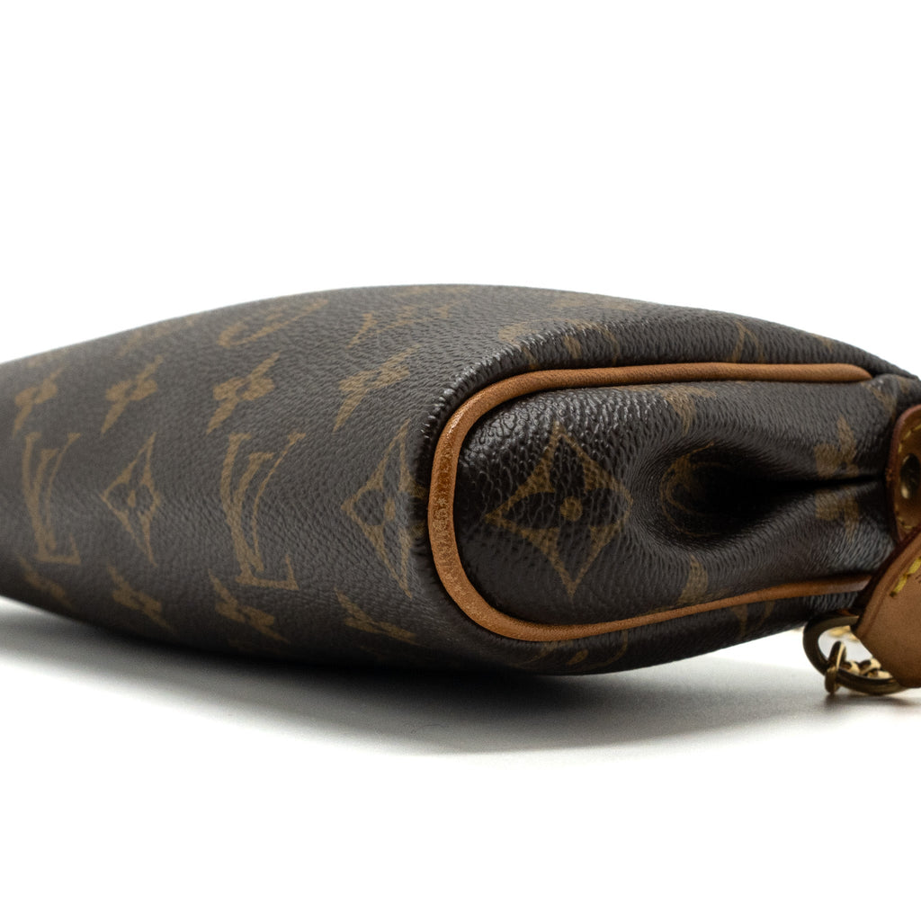 LOUIS VUITTON EVA POCHETTE MONOGRAM CANVAS GHW