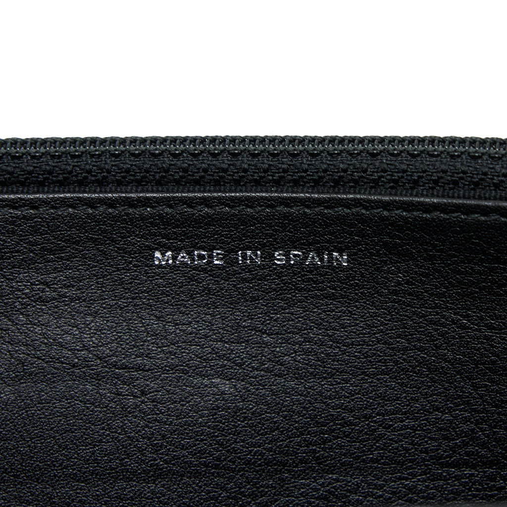 CHANEL CLASSIC WALLET ON CHAIN PATENT BLACK SHW