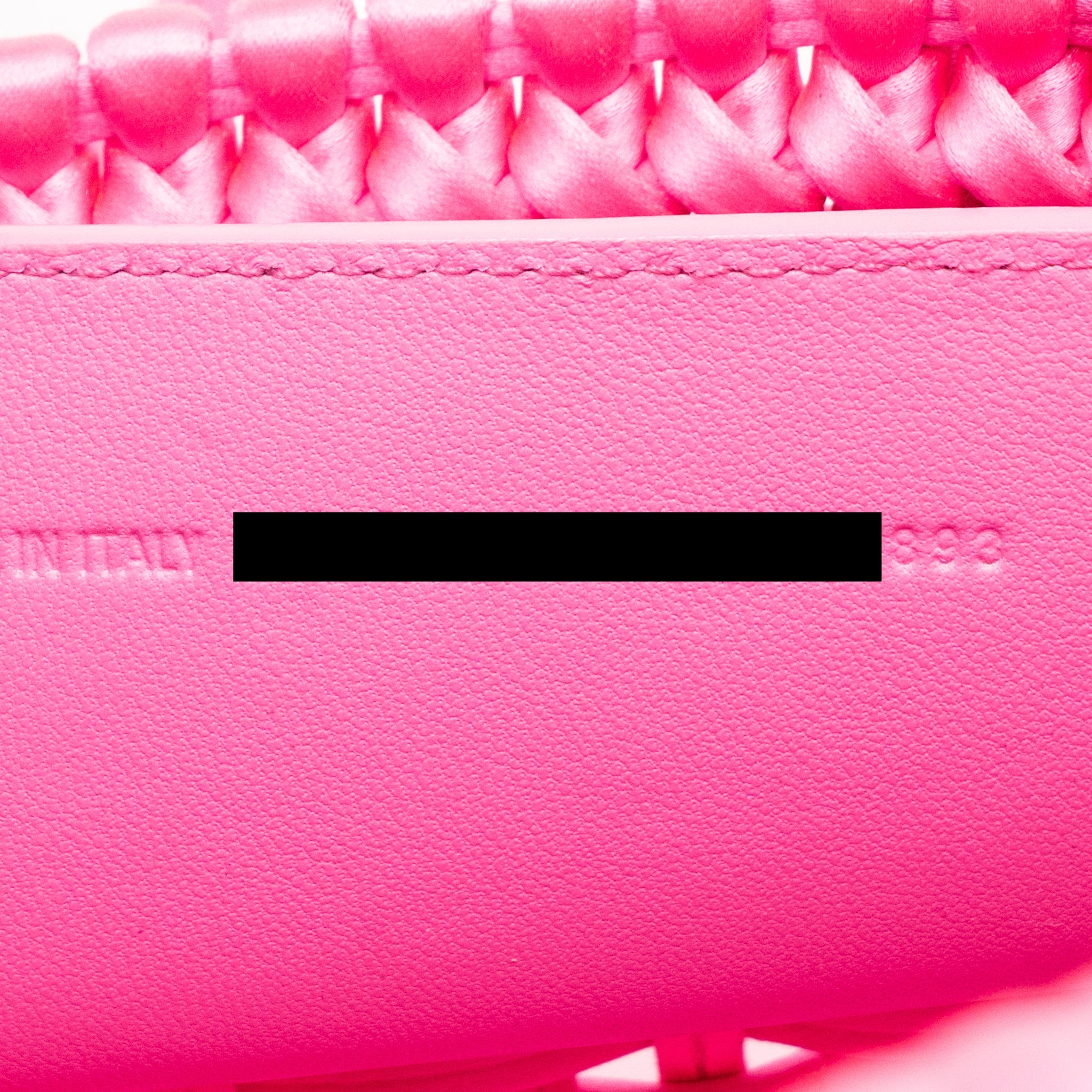 BALENCIAGA MINI TOTE BAG 2023S VALENTINE’S DAY LIMITED EDITION FABRIC PINK SHW